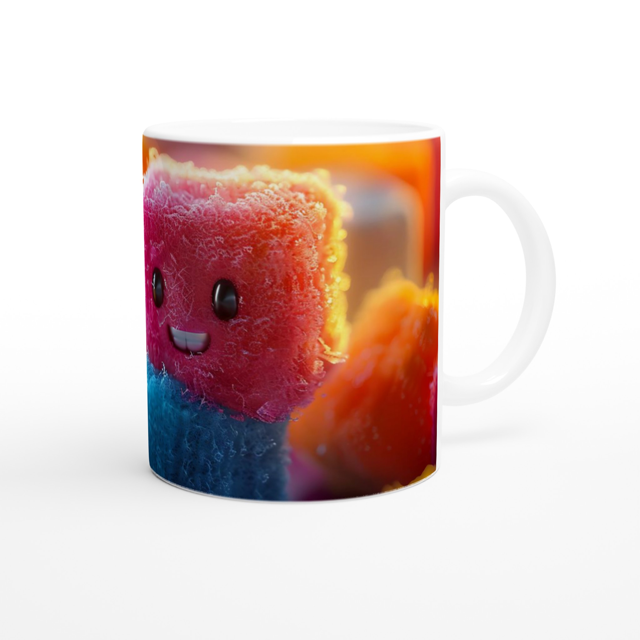 Glad Bubbelvän Mugg – Färgstark & Lekfull Keramisk Kaffemugg i Ditt Val av 7 Livfulla Nyanser 9 7a7e8519-5925-4f66-a5ba-2a77c551ea45