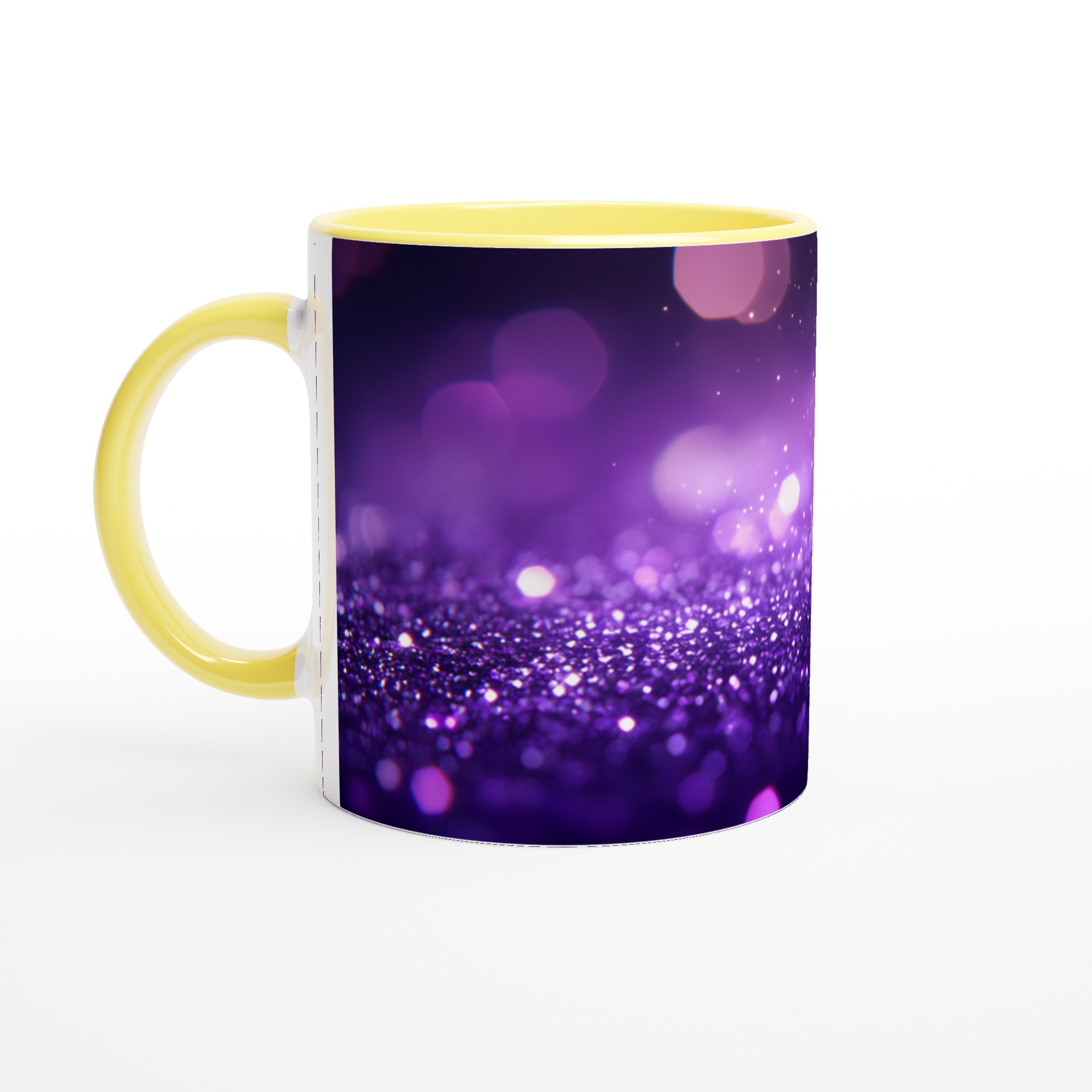 Glittrande Keramikmugg i Lila Nyanser – 11 oz Vit Mugg för Magiska Morgnar 3 7aa25d90-a2af-40a5-bd62-c8533c83e417