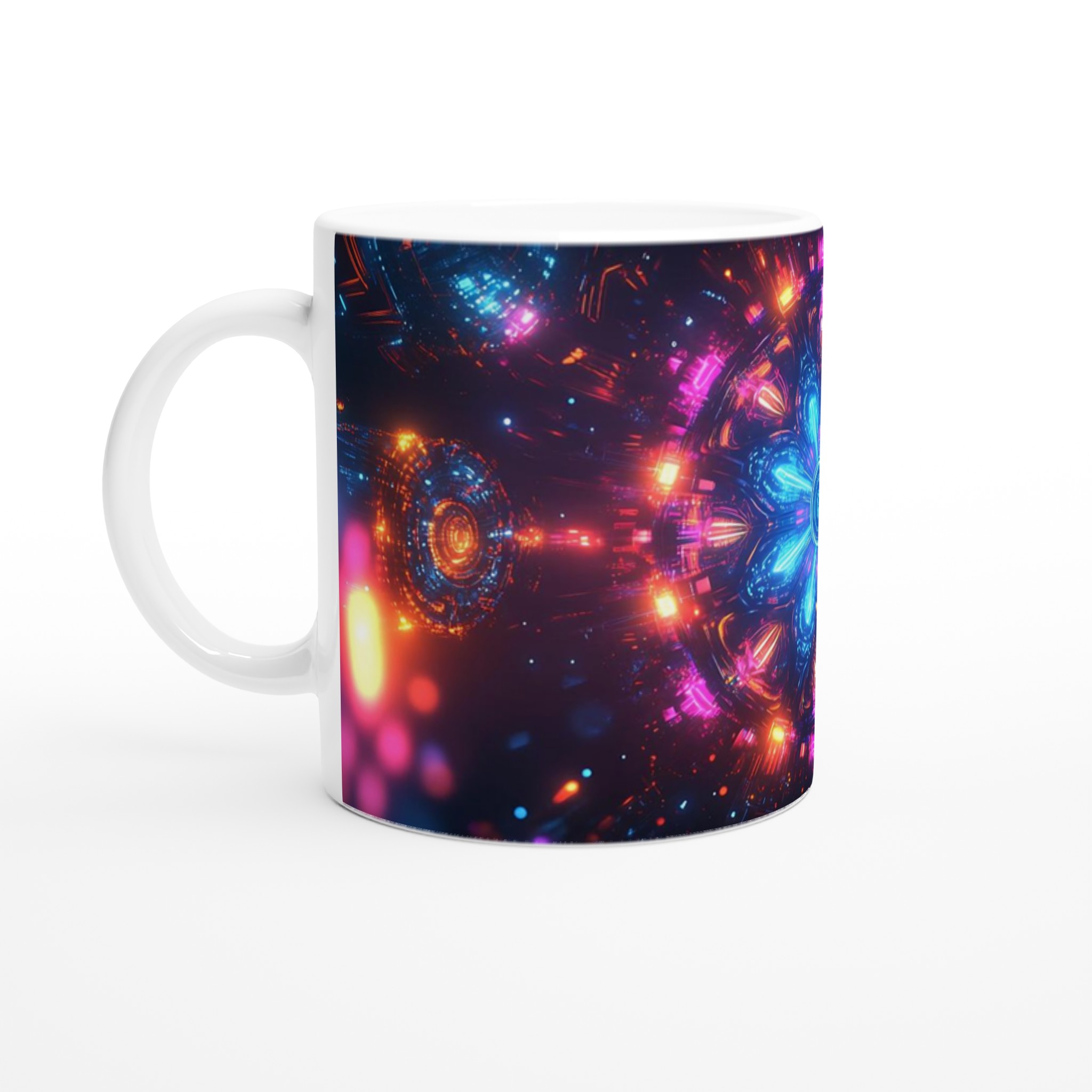 Cosmic Mandala Keramikmugg – Strålande Neon Design i Ditt Val av Livliga Färger 1 7ae00fb5-a1e3-42ba-8b15-d8387f0df784