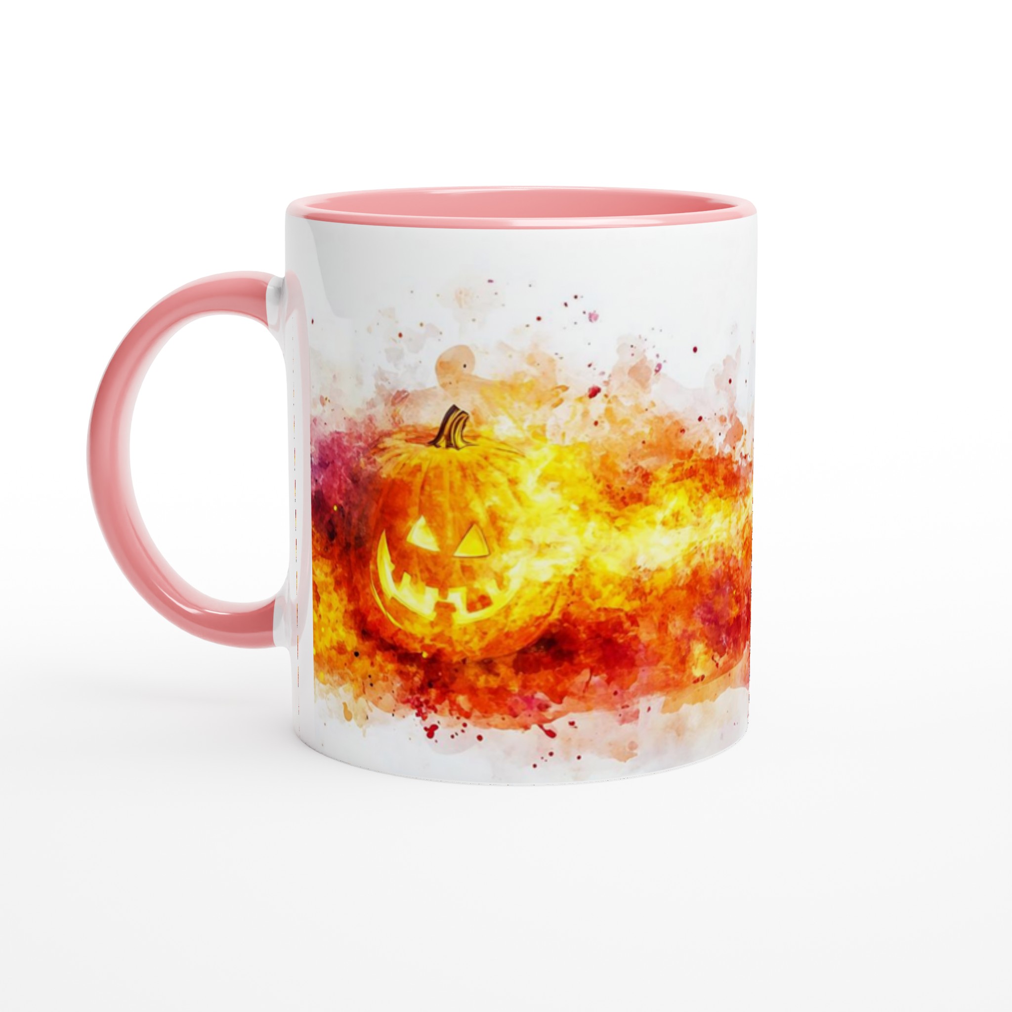 Unik Halloween Brandman Pumpa Mugg - Keramisk Kopp i Valfri Färg för Festliga Drycker 6 7af0cbda-bf74-49af-9db1-ce66488ebf51