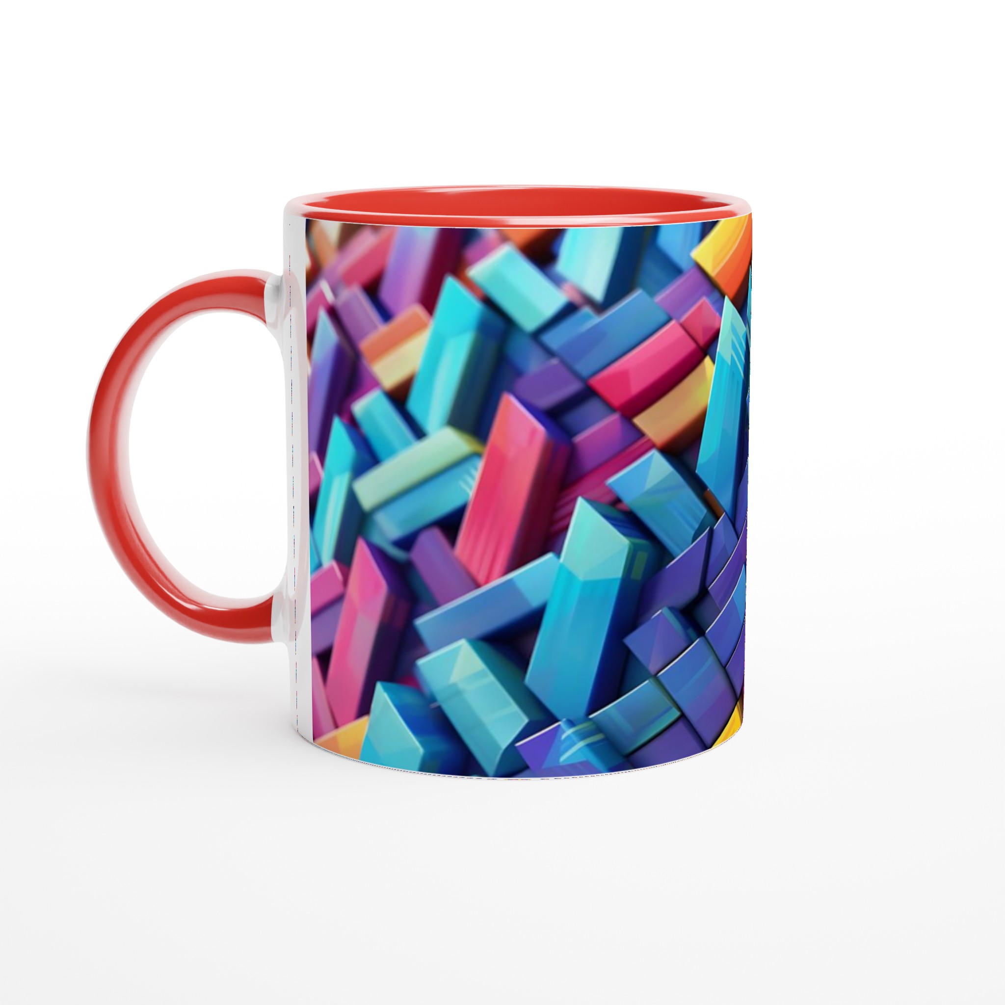 Abstrakt Färgprakt 11oz Keramikmugg – Din Kaffepaus, Din Färgstarka Favorit! 5 7af36818-f88b-4757-a92d-9e7b6040ee29