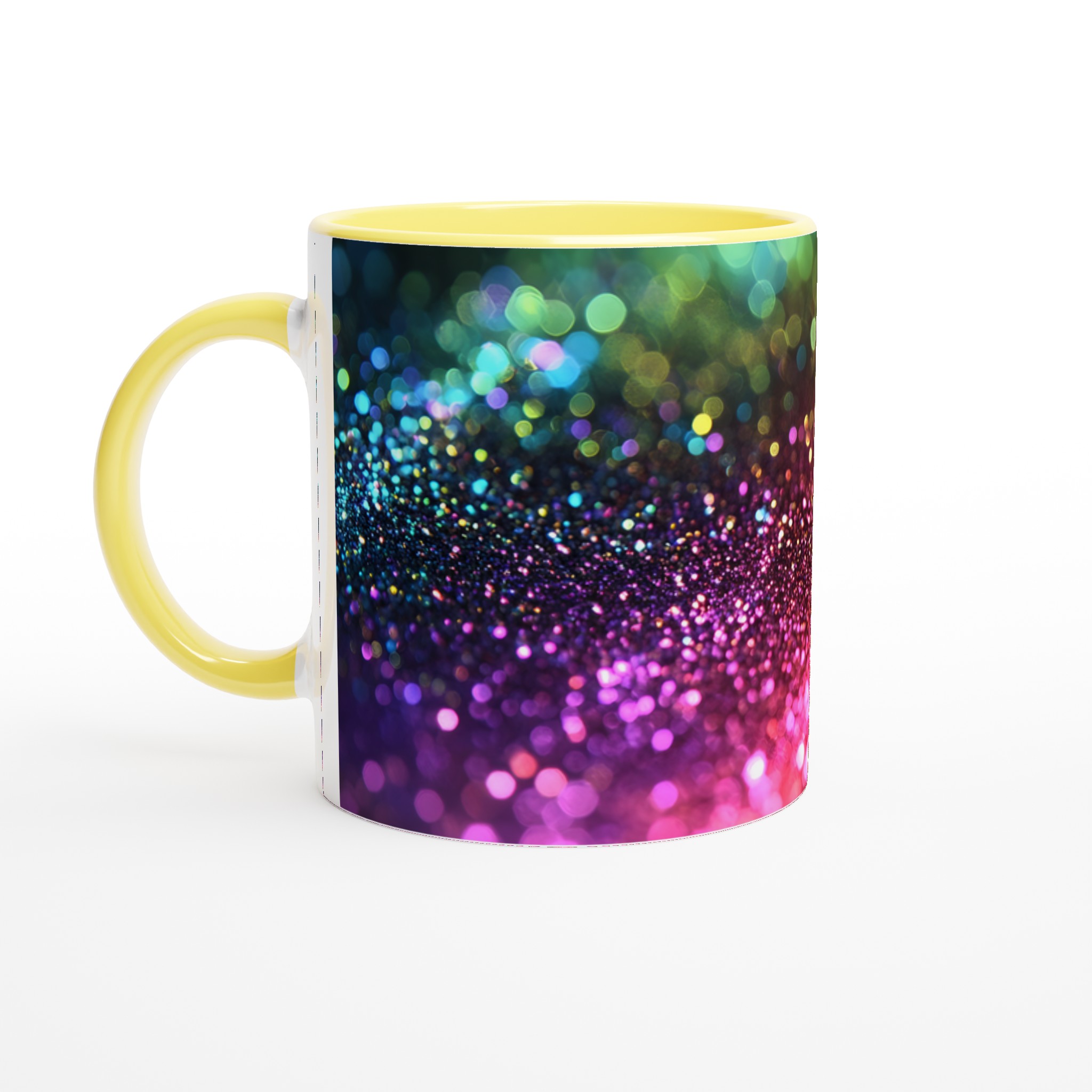 Glittrande Regnbågs Keramikmugg - 11oz Favoritmugg i Valfri Färg! 3 7af53ccc-06ed-42a1-9b47-51f12d09d204
