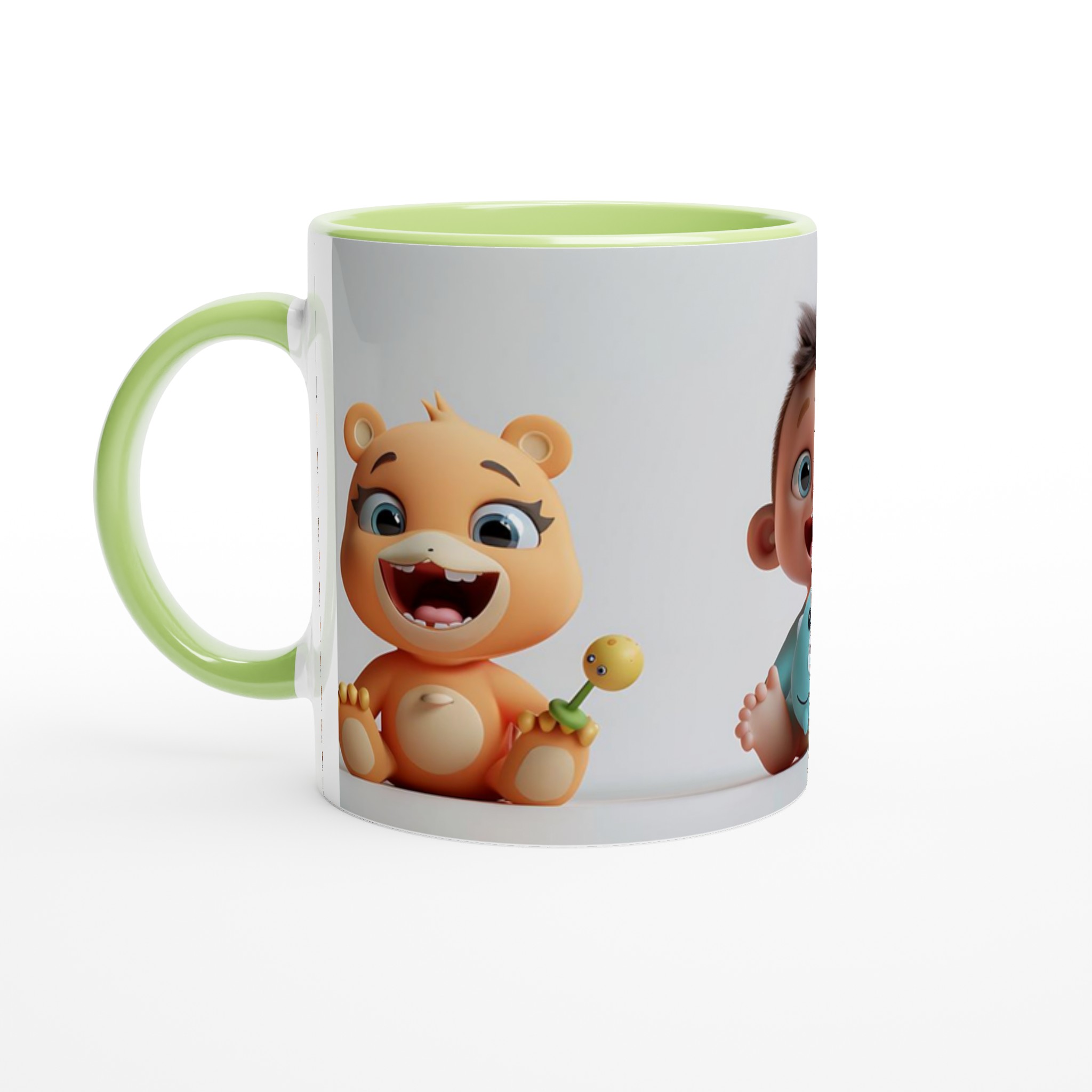 Babyns första skratt: Söt 11oz keramikmugg i ditt val av sju livliga färger – perfekt för föräldrar och barnälskare! 7 7b5eb3a1-4bbc-48c7-85bf-0ec7619cffa4
