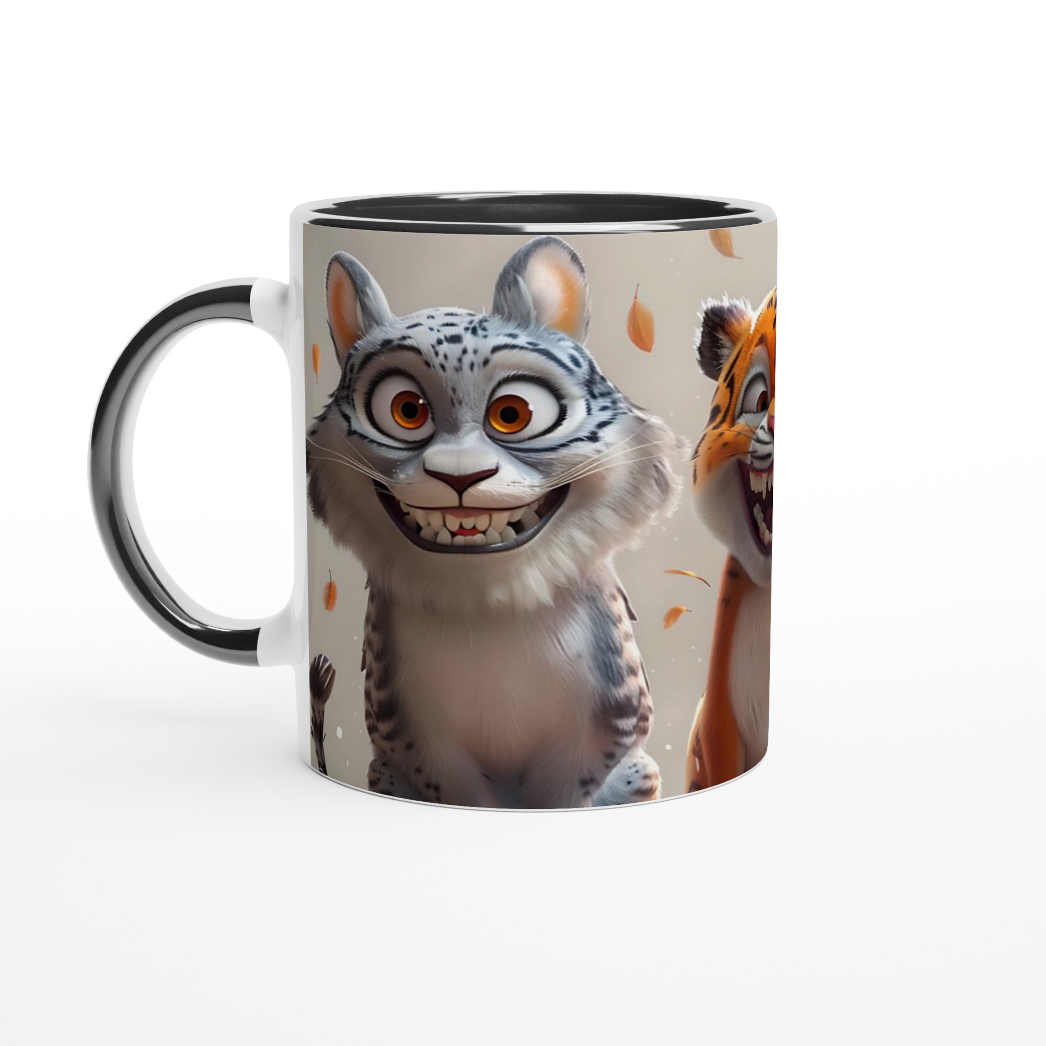 Humorfylld djungelkompis 11oz keramikmugg – Glada rovdjur i livliga färger 4 7b68b72e-f89a-42e5-833d-c7273fd91ac8