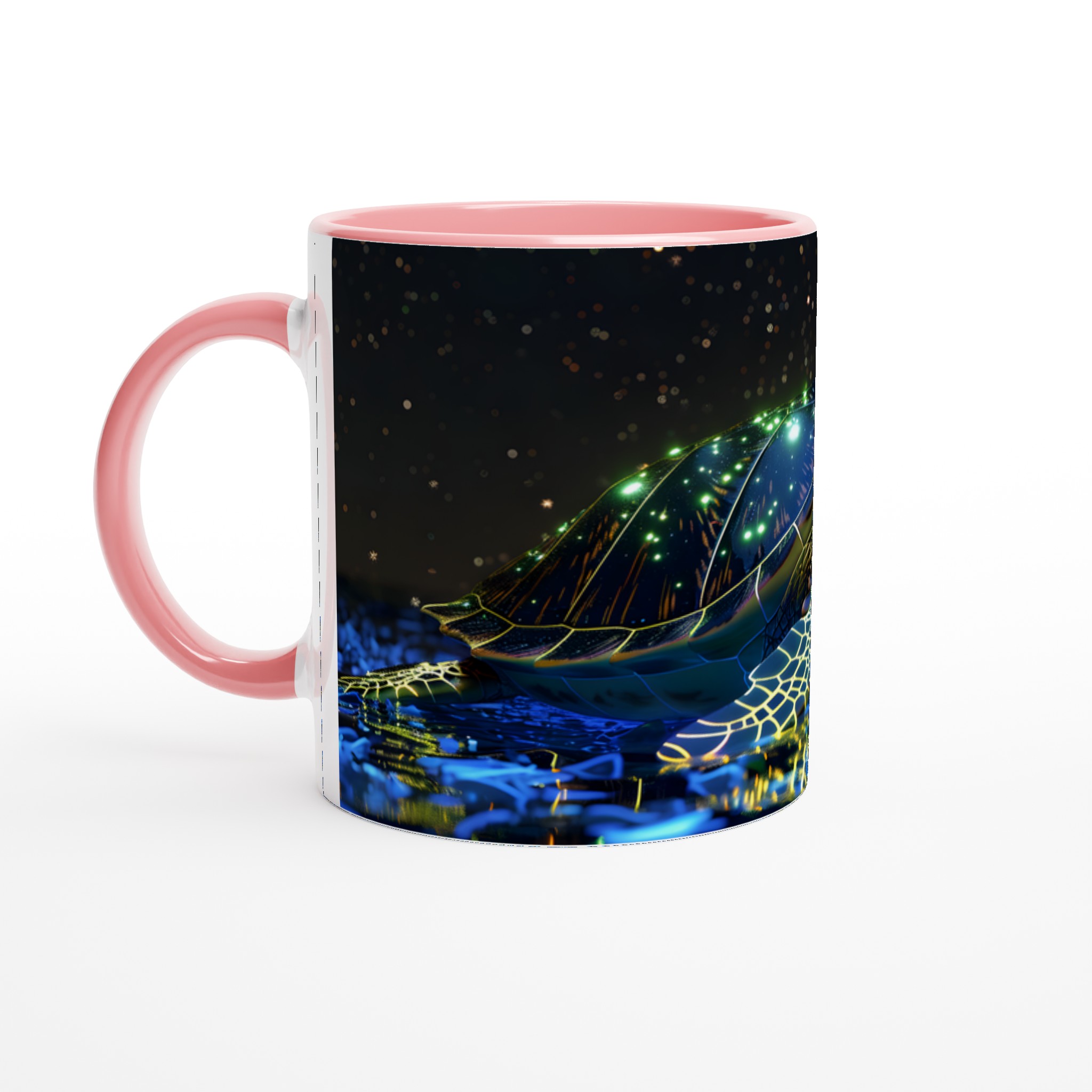 Kosmisk havssköldpadda 11oz keramikmugg – Drömsk konst för din kaffe eller te 6 7b78f951-5b65-4df5-846c-a6e17b240dbd