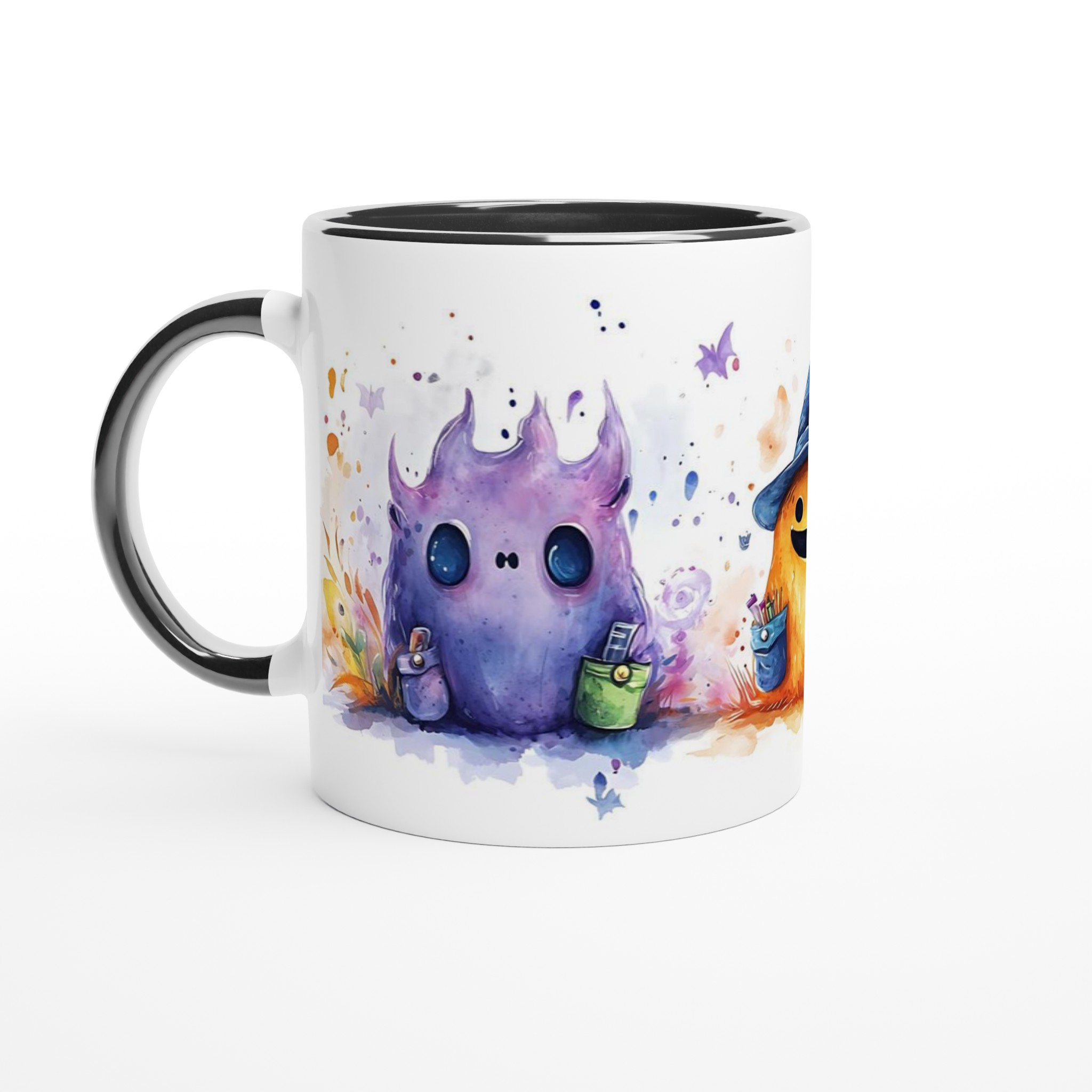 Förtrollande Söta Monster Mugg – Vit 11oz Keramisk Mugg för Kreativa Själar 4 7b95f6ef-dc93-4c78-b503-ec502640bd7d