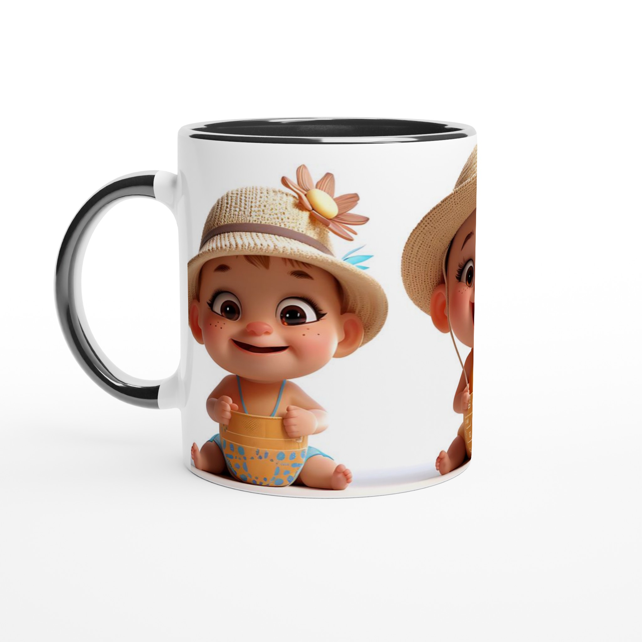 Söta "Små Sommarbarn" Mugg – 11oz Keramikmugg för Glädjefyllda Stunder 4 7bd0ba1f-1d3b-4339-acfd-7c767cc1948b