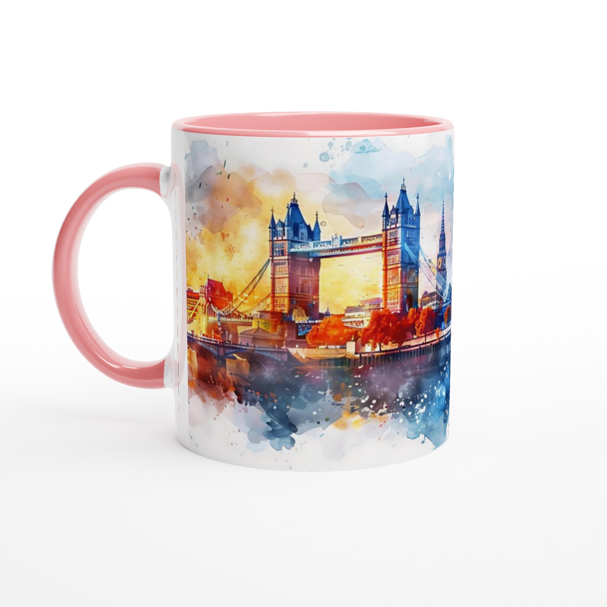 London Watercolor Skyline Mugg – Upplev stadens magi i varje klunk, välj din favoritfärg! 6 7c2cc2da-a234-4cec-8b1e-80f43df15bae