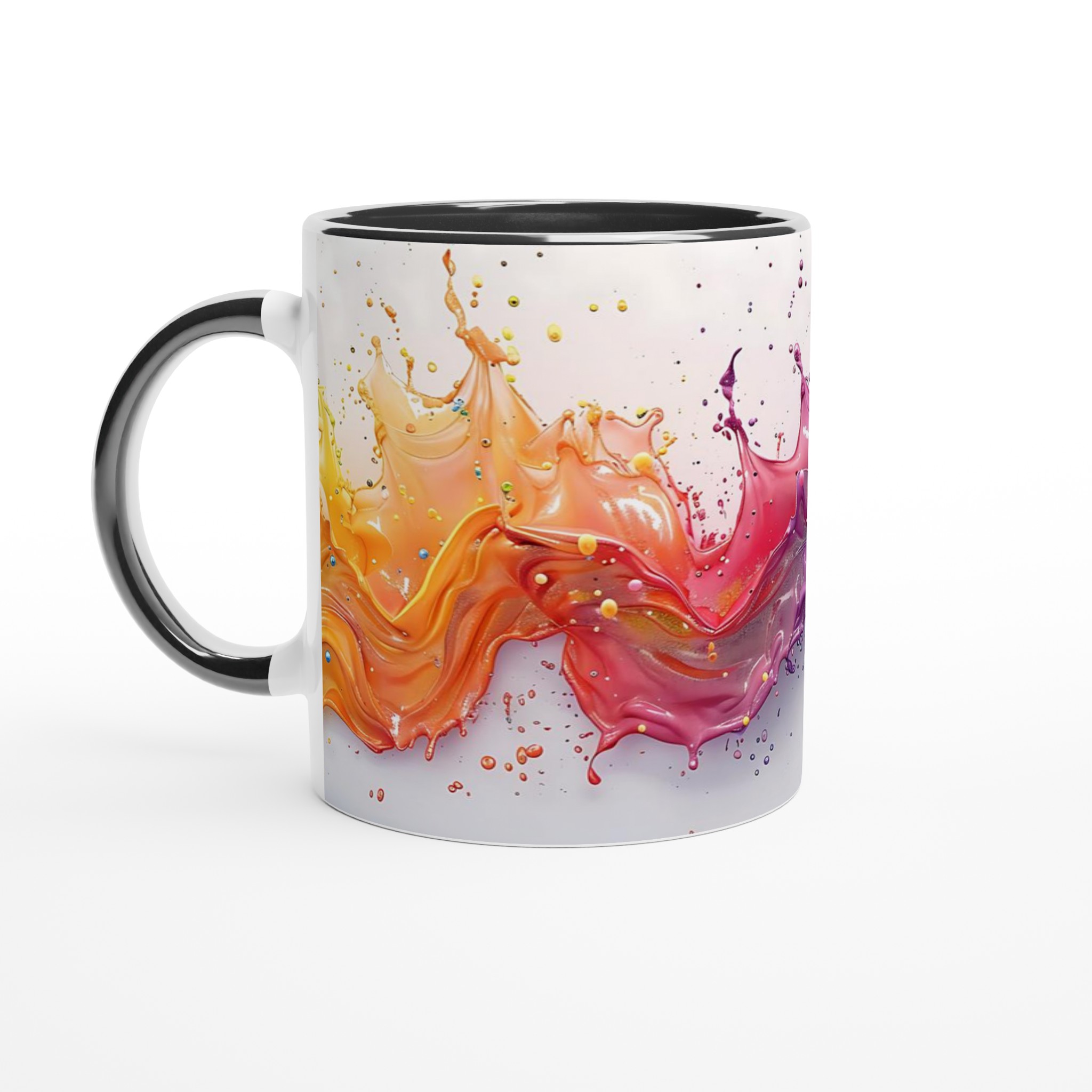 Färgglad Stänk Keramikmugg - 11oz Vibrant Design för Kaffe & Te 4 7c4cebcf-60f6-4a58-b939-9f98233b2312