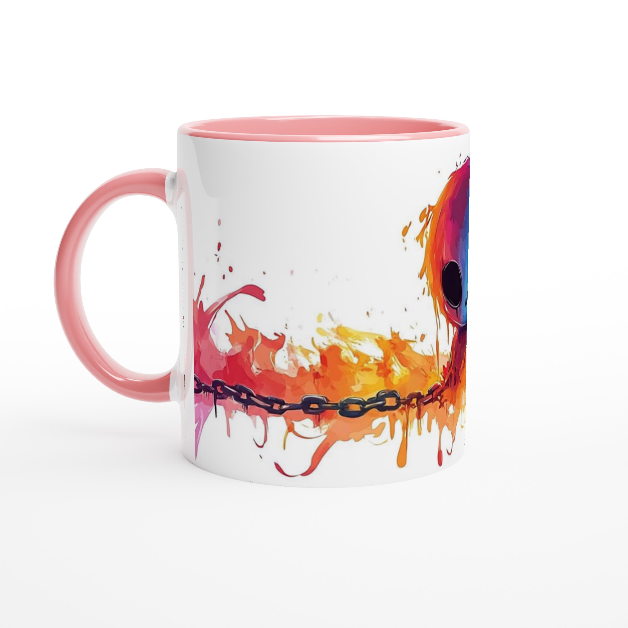 Färgsprakande Akvarell Alien Mugg – Uttryck Din Inre Varelse med En Palett av Sju Livfulla Färger! 6 7c90bf8c-4ab3-4175-b811-3b2d16f570ed