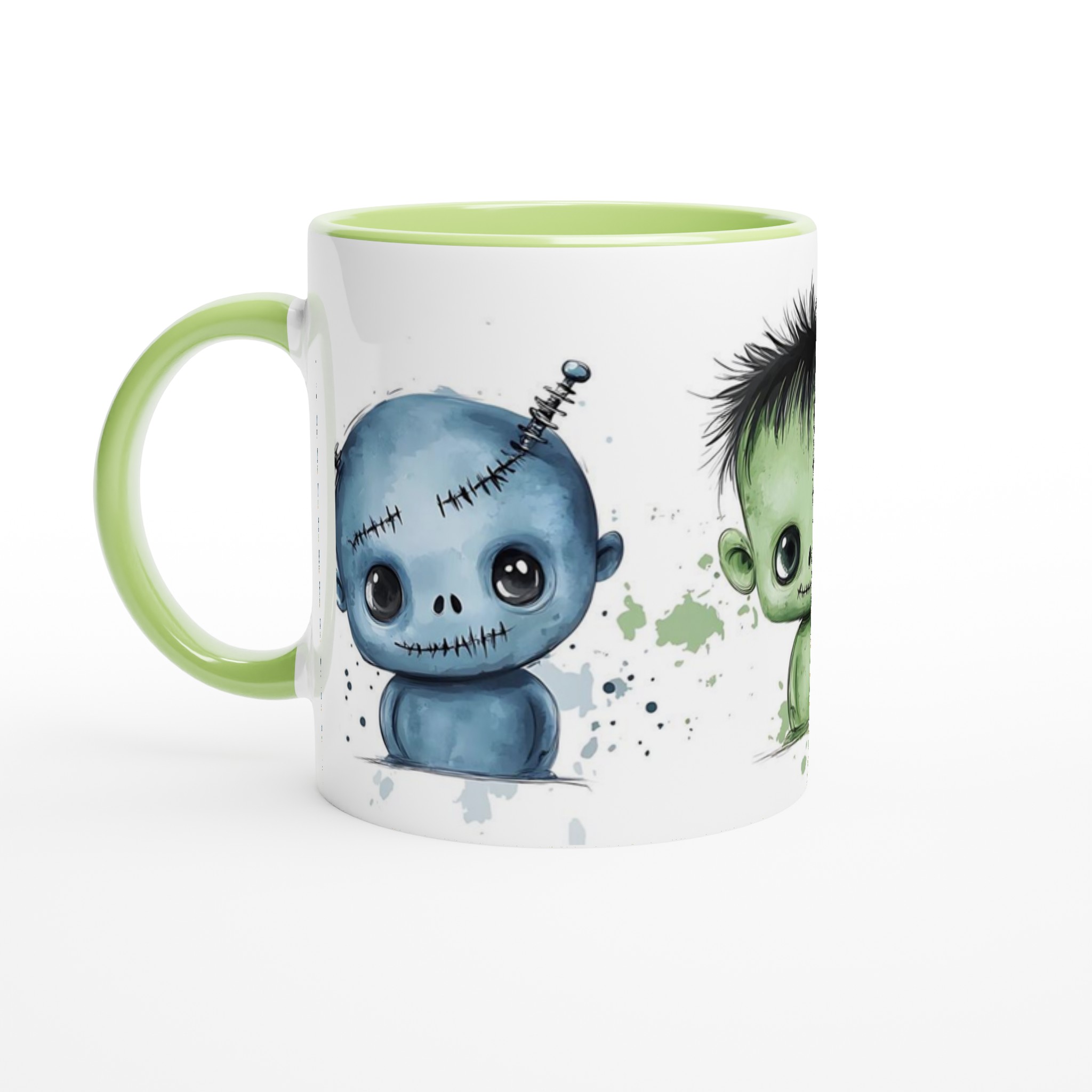 Söta Monster Vattenfärgsmugg – 11oz Keramisk Mugg för Kaffe & Te i Flera Färgval 7 7c984f2d-75ee-4e61-88bf-c14d65c00c20