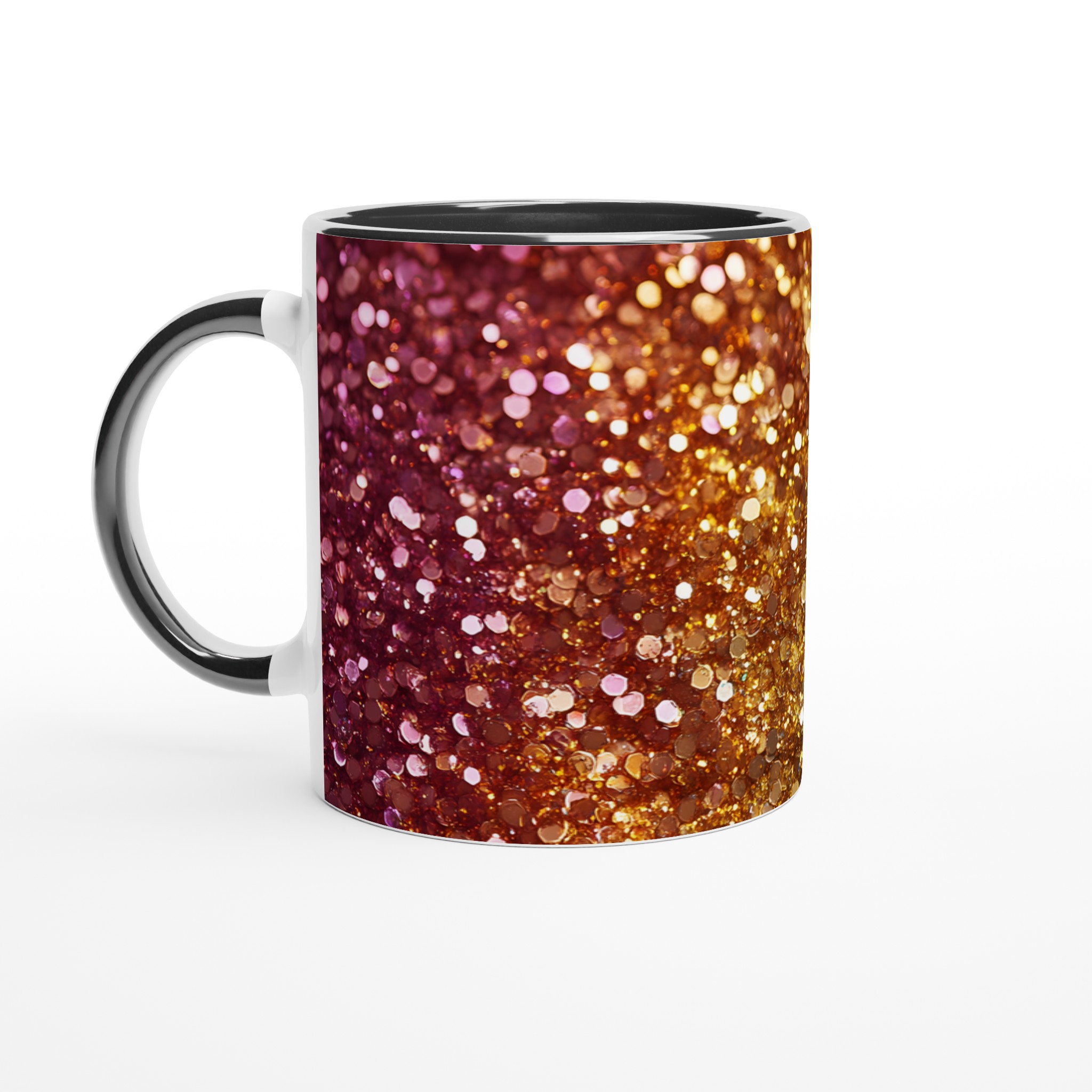 Glittrig Gradient Mugg i Premium Keramik – 11 oz färgexplosion för din dryck 4 7ca75189-a779-40af-923d-be58682521ec