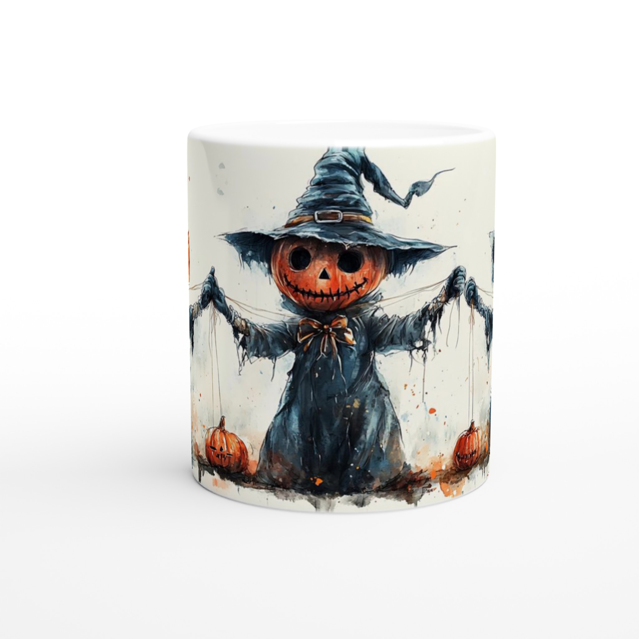 Mystisk Pumphuvud Fågelskrämma Keramisk Mugg – Perfekt för Halloween & Höstmys 8 7cdf68a2-15cb-4f6c-85e7-cafb12f1915d