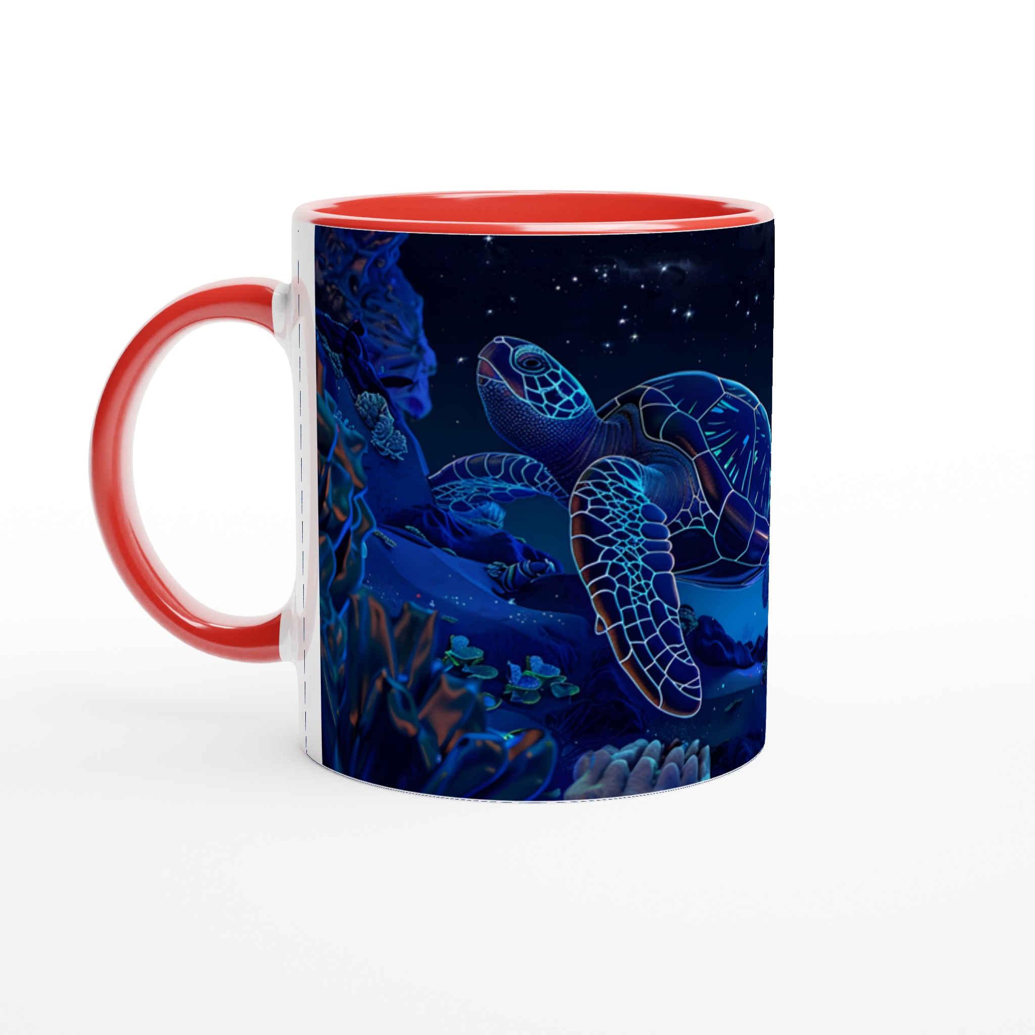 Kosmisk havssköldpadda 11oz keramikmugg – Drömsk nattmotiv i ditt val av färg 5 7d1d4cb1-db9a-473a-87b0-f2d78aedabf3