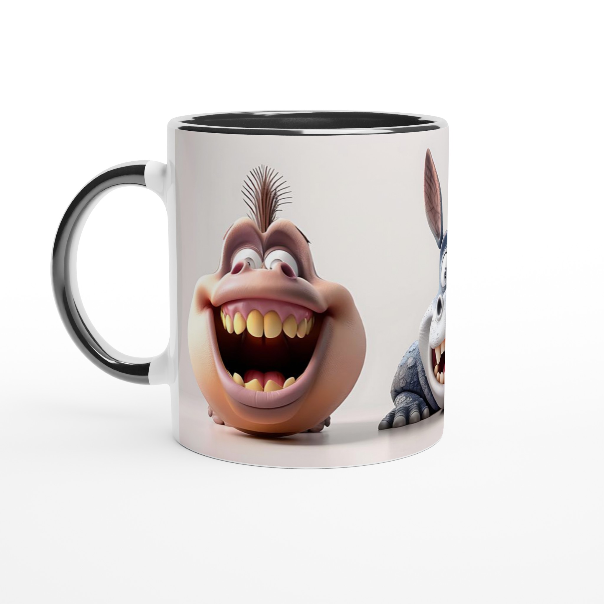Glada Djur Keramikmugg - 11oz Rolig Design i Flera Färger 4 7d32e76b-9d95-48c8-b8aa-1cf56d6ceab1
