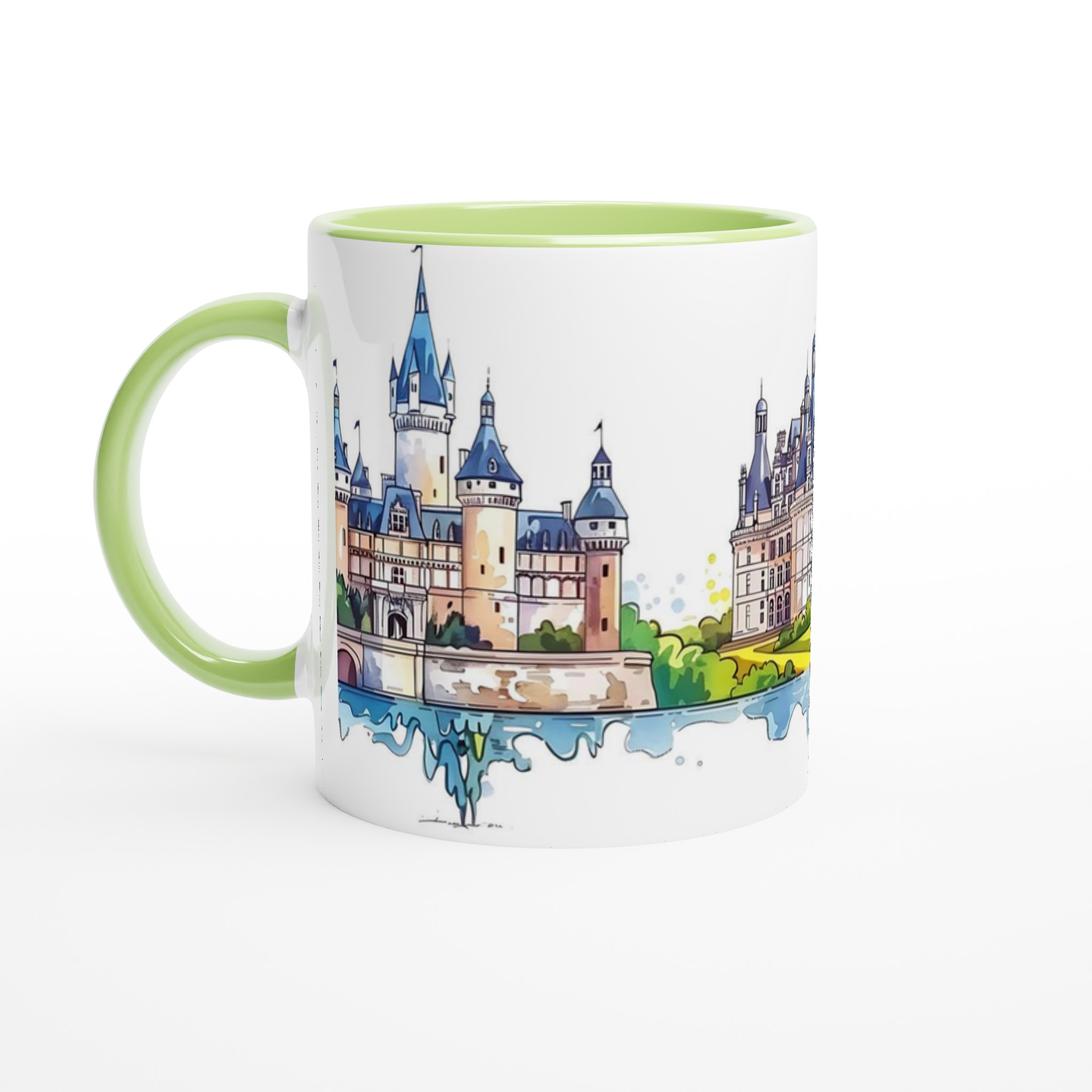 Sagolika Slott: Vattenfärgsmugg i din favoritfärg – 11 oz keramikmugg för drömmare 7 7d3372f1-5703-48ed-977f-110d8fd6810f