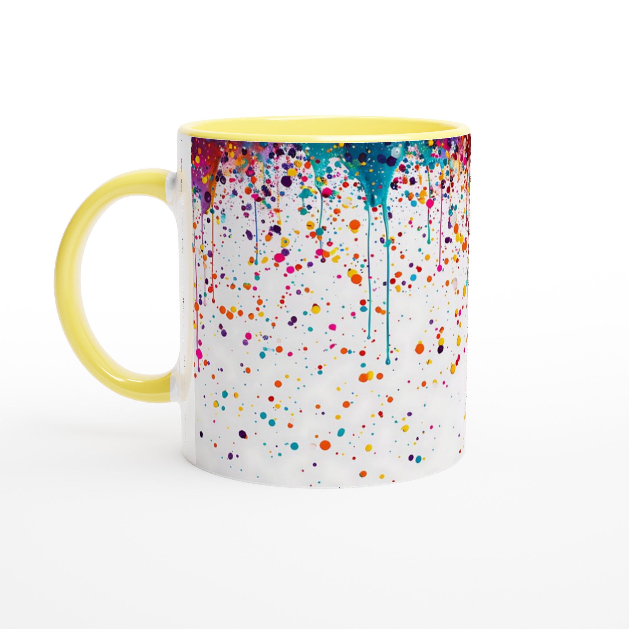 Färgsprakande Stänkmugg - 11oz Keramikmugg i ditt val av 7 livfulla färger 3 7d786326-30e2-4348-b993-47cf45d43c4f