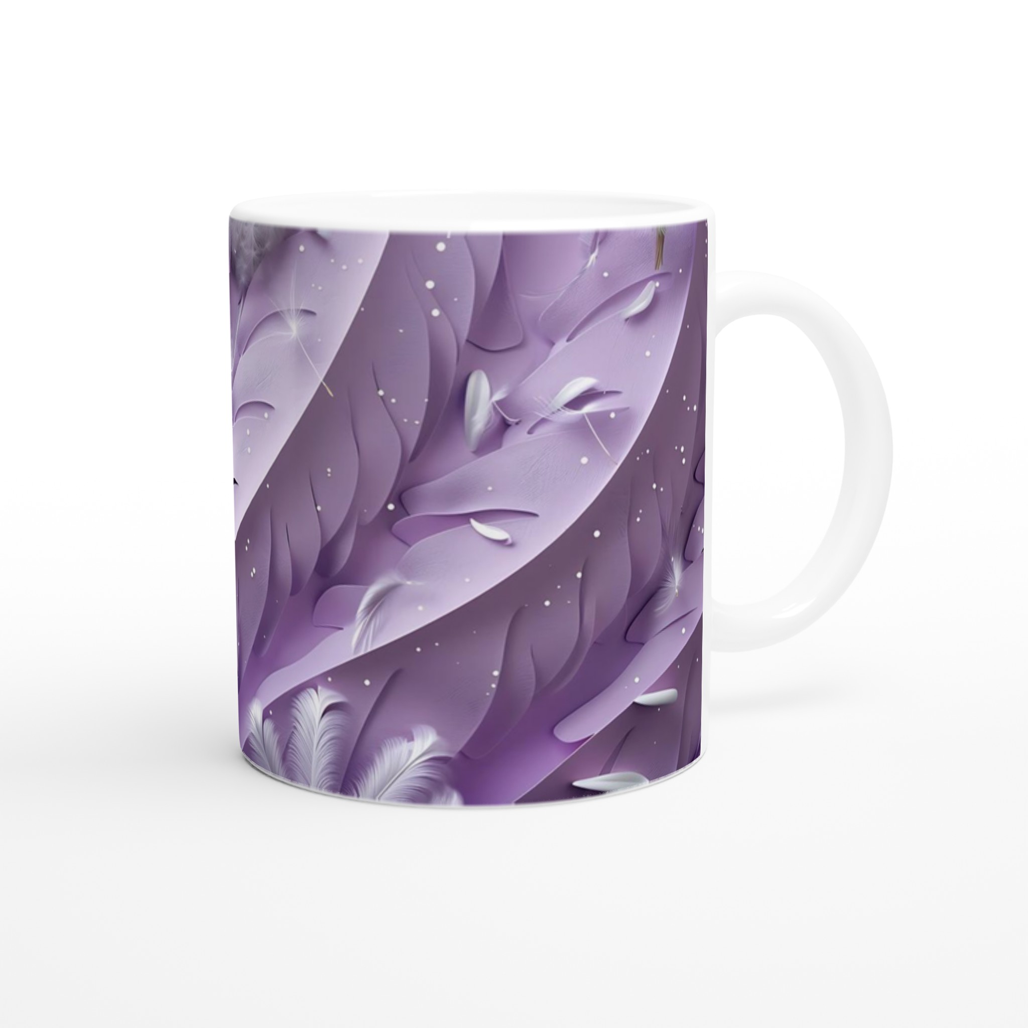 Lilac Dream Keramikmugg – 11 oz premiummugg med fluffiga detaljer i ditt val av 7 färger 9 7d95a0e4-1f2b-4291-9acd-c3eb8a982523