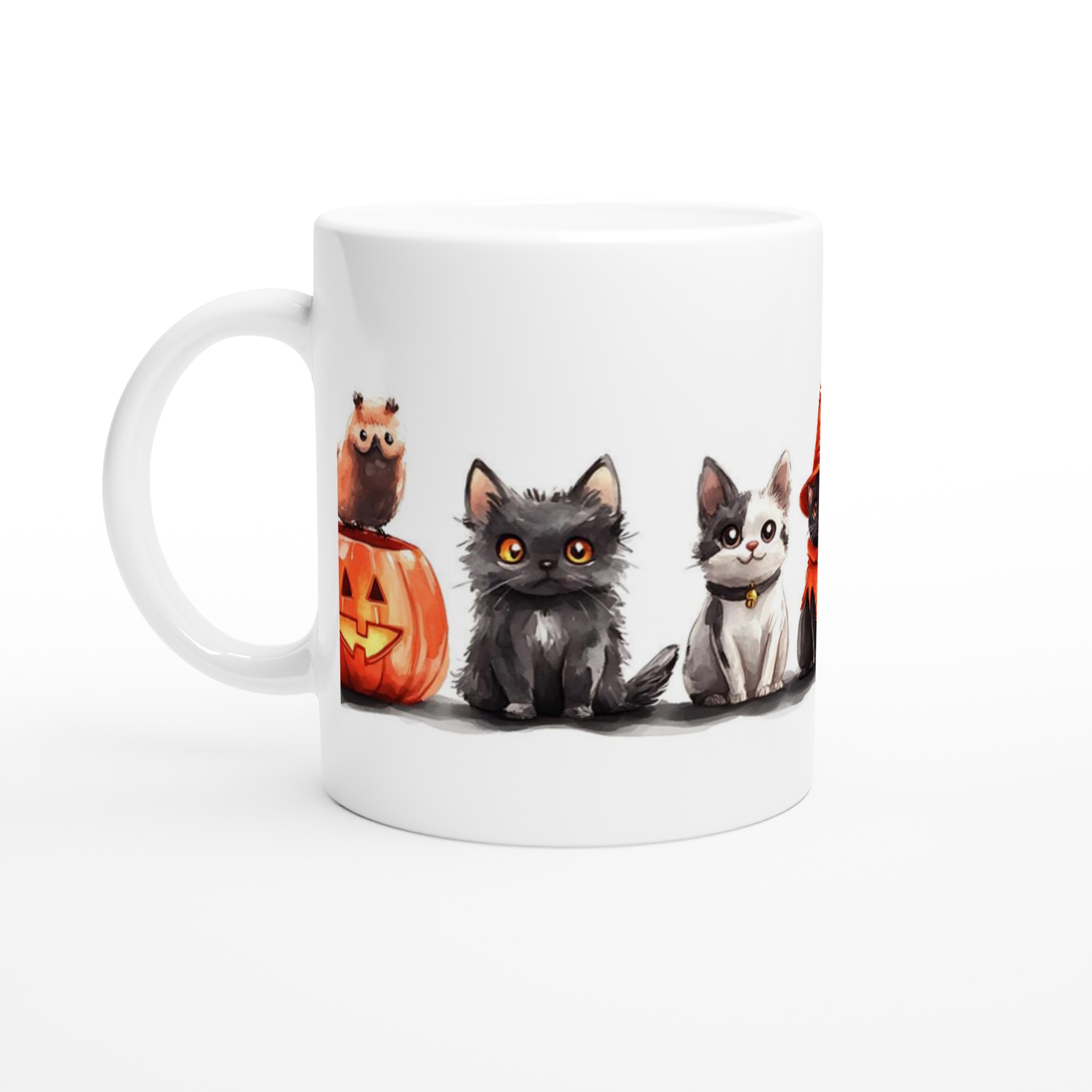 Söt Halloween Kattgänget Mugg – Perfekt för Mystiska Stunder & Fika! 1 7dec3412-2c08-4636-82b5-293144826030