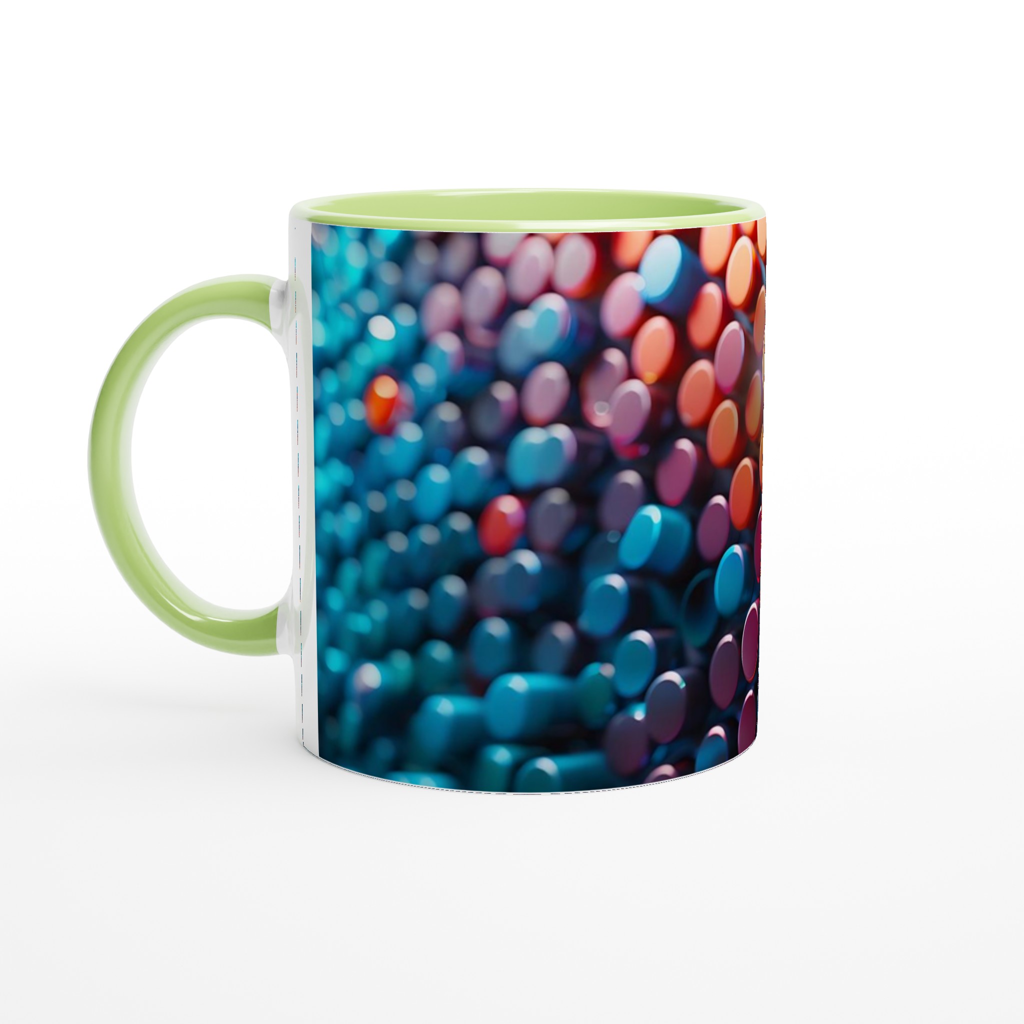 Abstrakt Pop Art Keramikmugg – 11 oz i Livfulla Färger för Din Dagliga Kaffestund 7 7df1a660-aa81-40dd-a96e-be642cff95bd