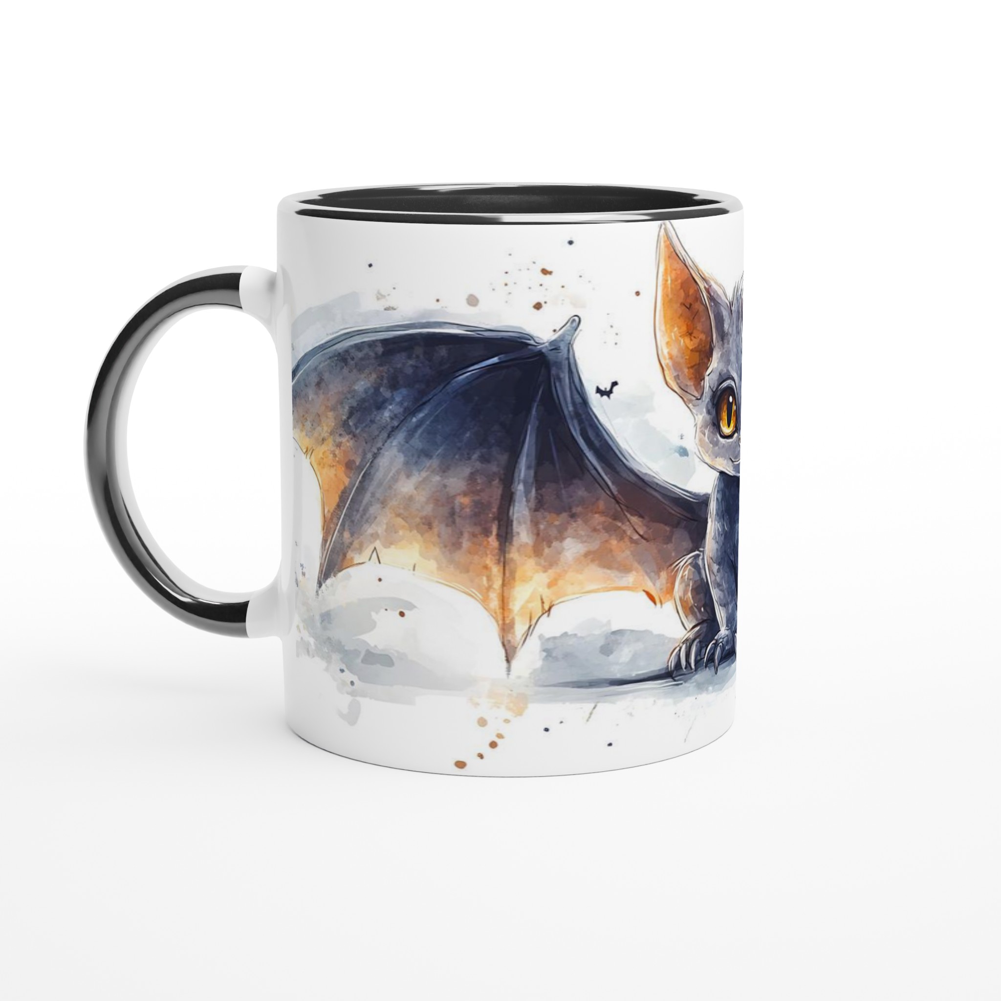 Söt Fladdermus Akvarell Mugg - Unik Keramikmugg i Flera Färger (11 oz) 4 7e0ed119-f762-4aaa-afdc-4831cbcc5bac