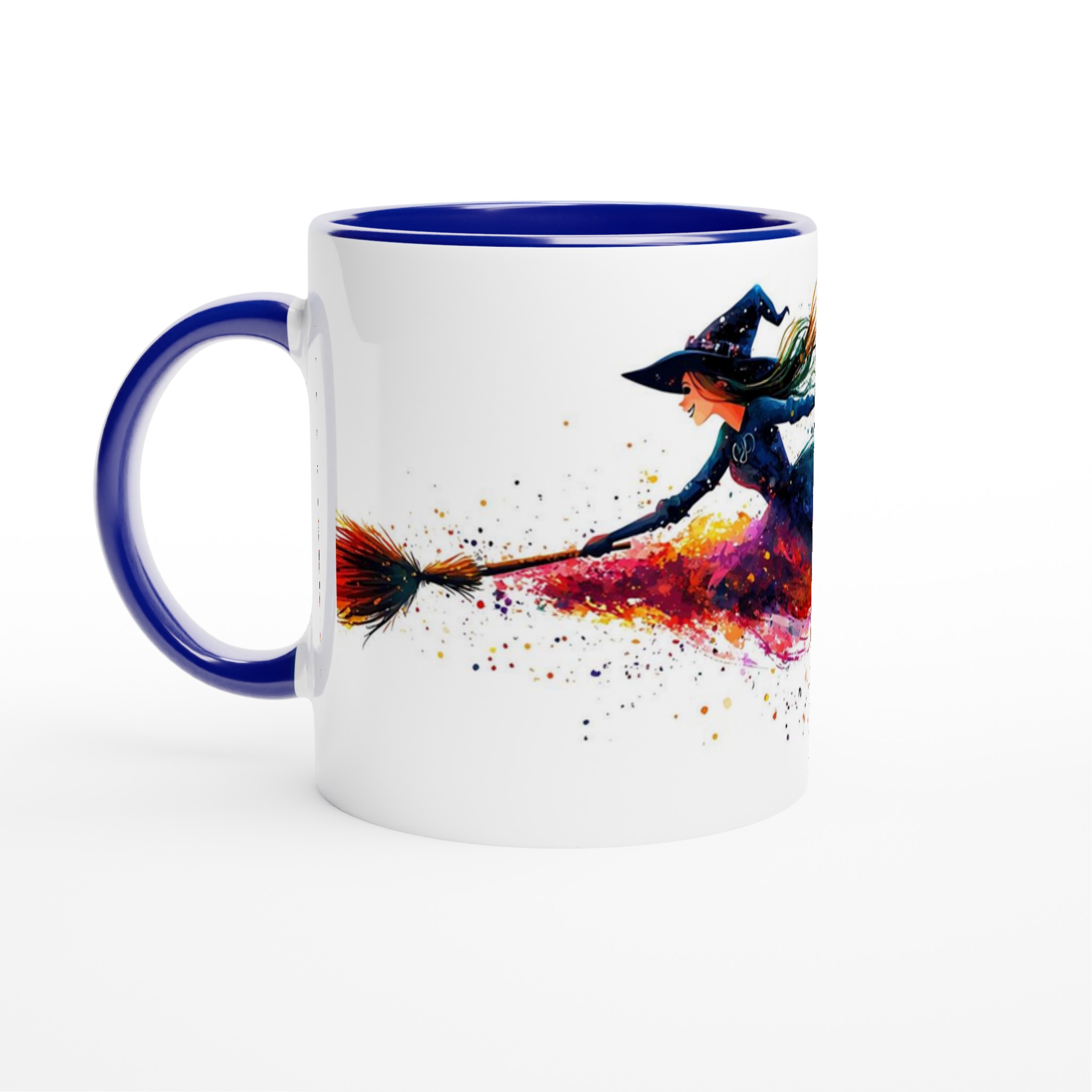 Magisk Akvarellhäxa Mugg – Färgglad Halloween-inspirerad Keramikmugg för kaffe och te 2 7e699b5a-2c43-4e08-b70b-7f39d2cd290c