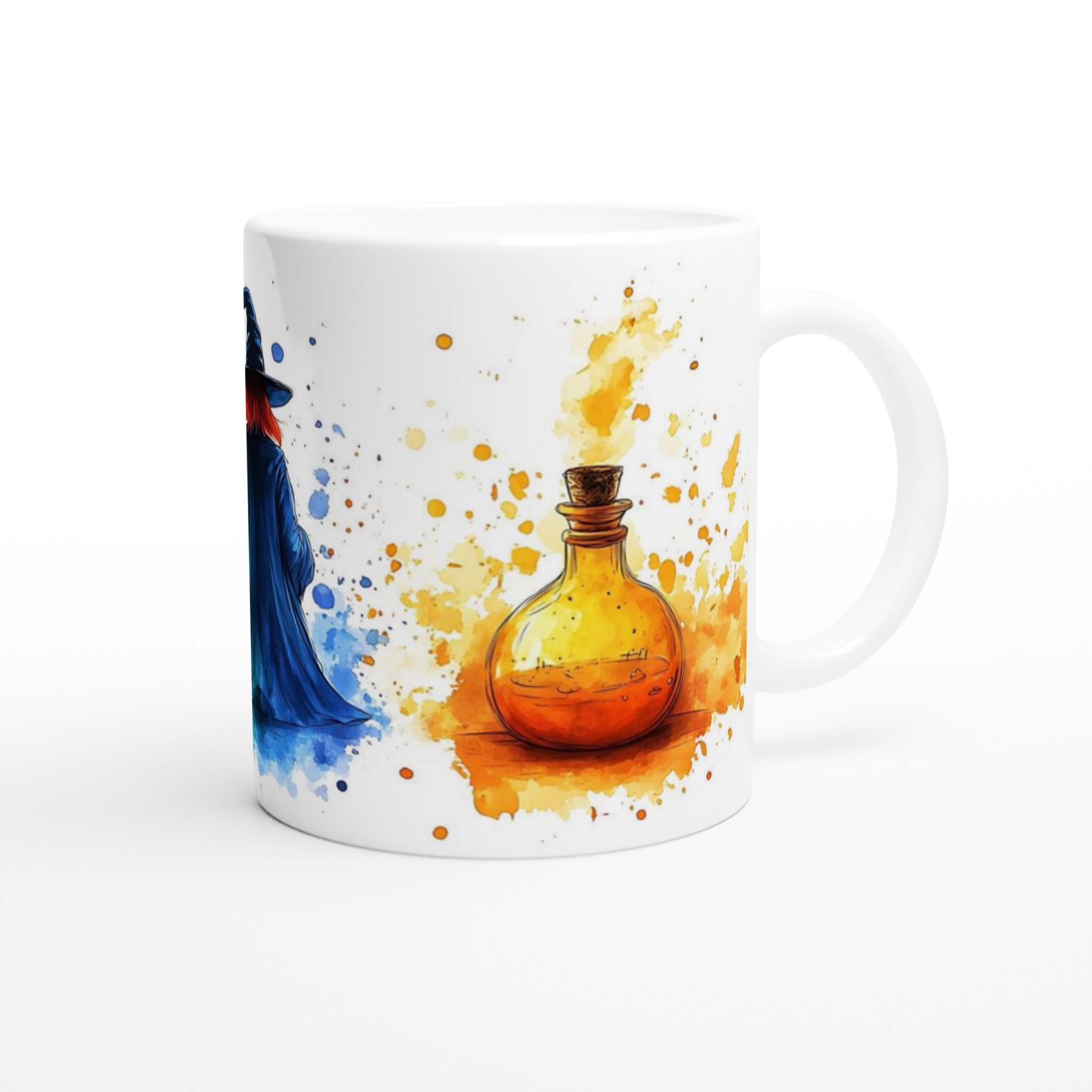 Magical Elixir Vit Keramisk Mugg - Drick dina trollformler från en 11oz personlig kaffekopp 10 7e6e8a02-9f6a-486c-9282-c4be1be8ca6d