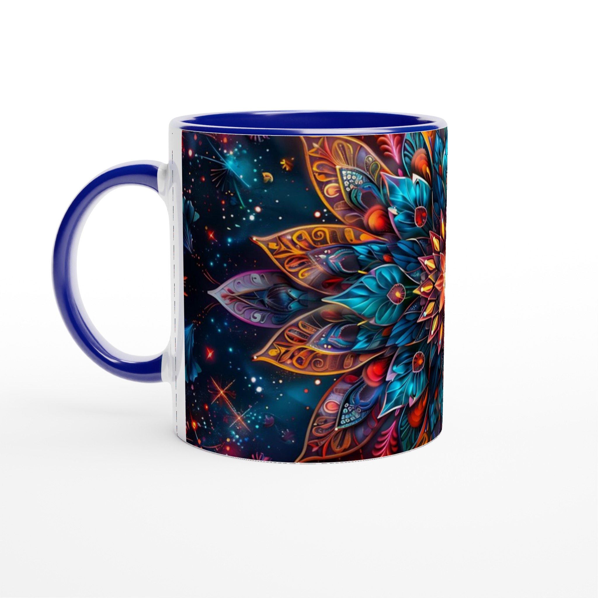 Kosmisk Mandala Mugg – 11oz Keramisk Kaffemugg med Fantasifull Design & Levande Färger 2 7e7da6ee-76f8-4aef-a025-873ac0b167ac