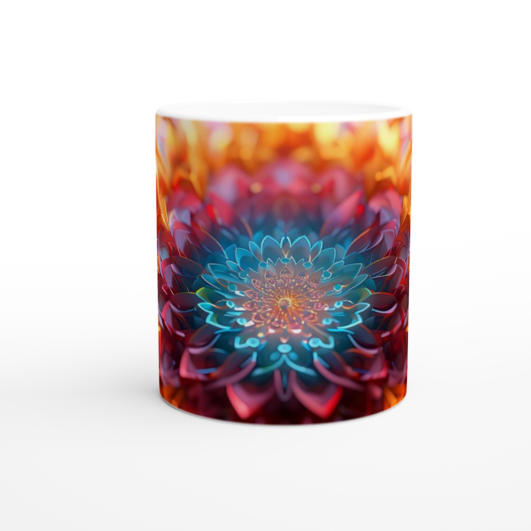 Abstrakt Mandala 11oz Keramikmugg – Färgstark Konst för Din Favoritdryck, Välj Din Färg! 8 7e948939-94e4-4e30-a33a-7a615234f9a3