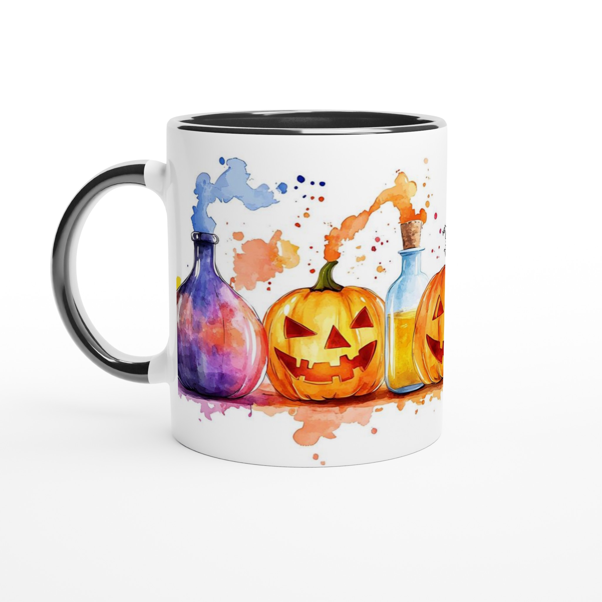 Spooky Brews & Happy Pumpkins – Färgstark Halloween Keramikmugg i ditt val av 7 nyanser 4 7ec5aa40-5911-4c07-bca2-61c5f476c3ca