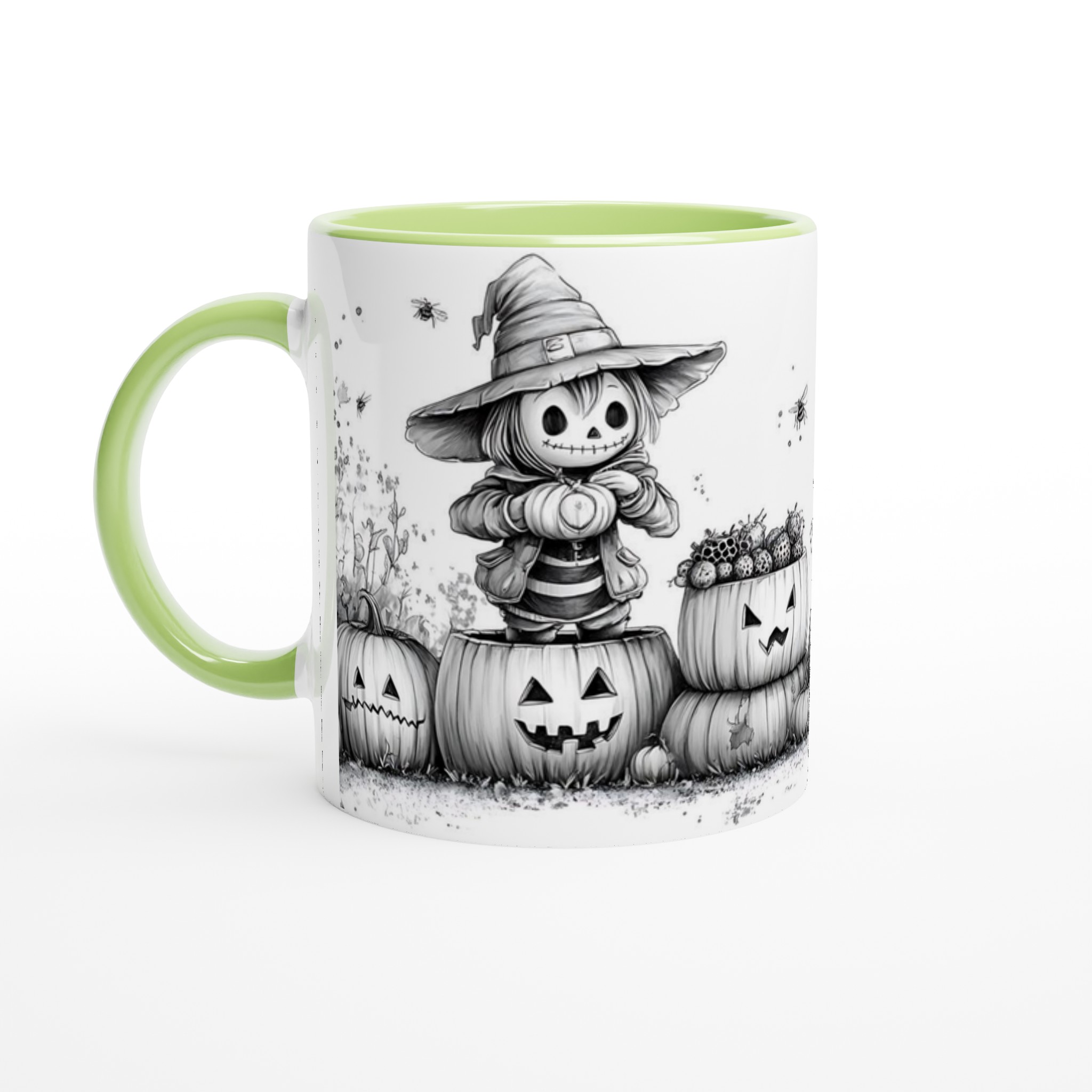 Söt Halloween Skrämsel: Pumpa Jack-o'-Lantern Muggen – Välj din färg! 7 7ee97d9b-90dc-4971-8c30-3ad3953910e6