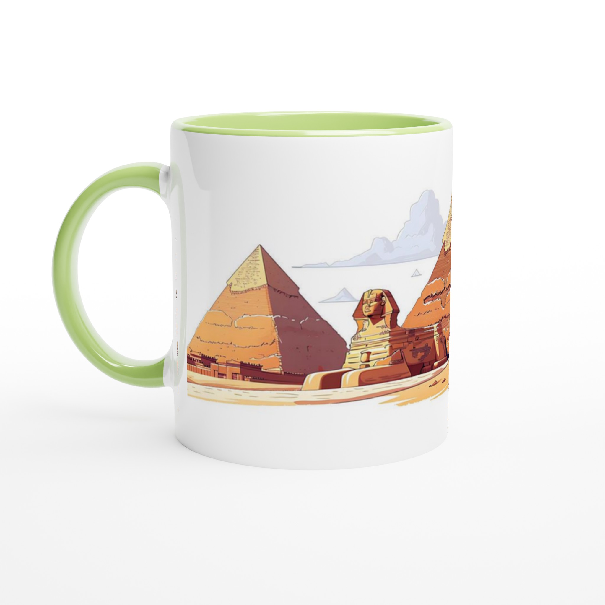 Egyptens Pyramider & Sfinx Mugg – Historisk Design för Din Kaffestund i Valfri Färg 7 7ef1fdea-904e-4c55-9152-836ea7a84bd3