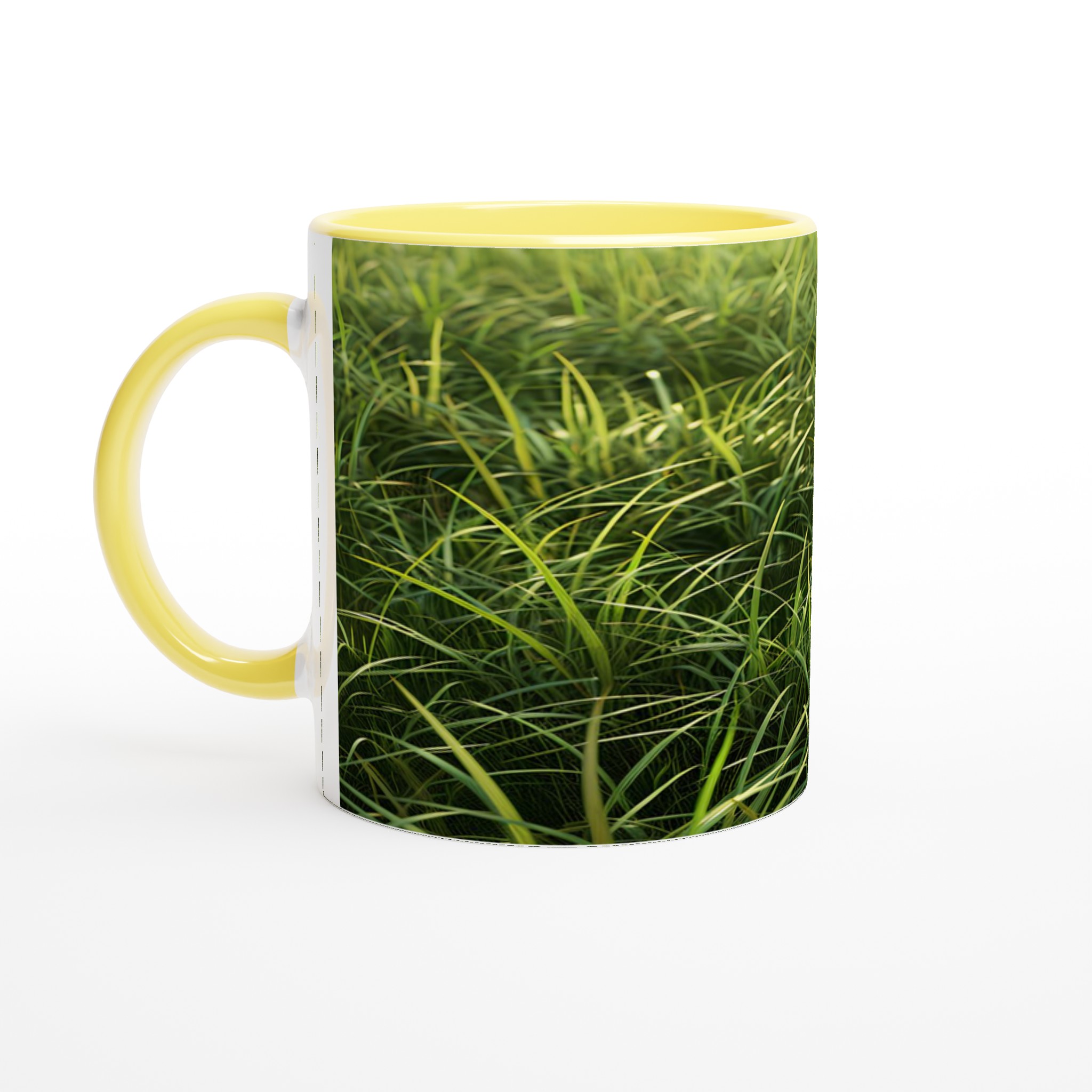 Grönskande Gräsmotiv Mugg – 11oz Keramikmugg för en Naturinspirerad Kaffestund i Din Valfria Färg 3 7f028cd8-1507-40f3-ae91-4d2725691fc7