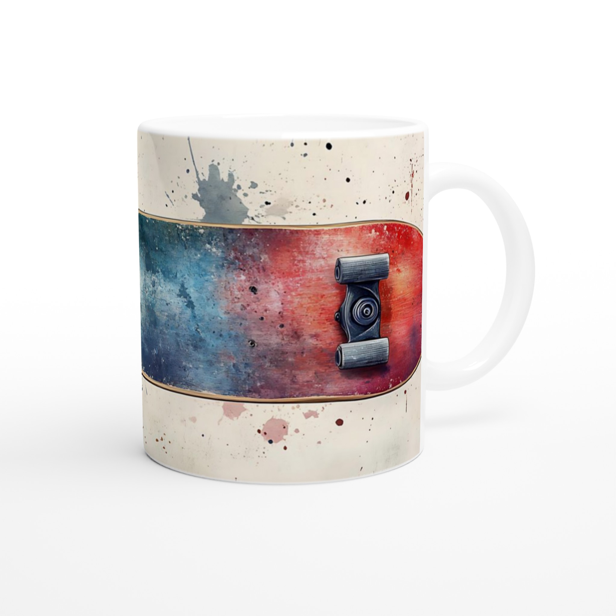 Skate Style Art Mugg – Färgstark Design med Street Art Känsla, 11oz Keramik 9 7f15eeae-aace-45d6-a41f-0e335e0f7c84