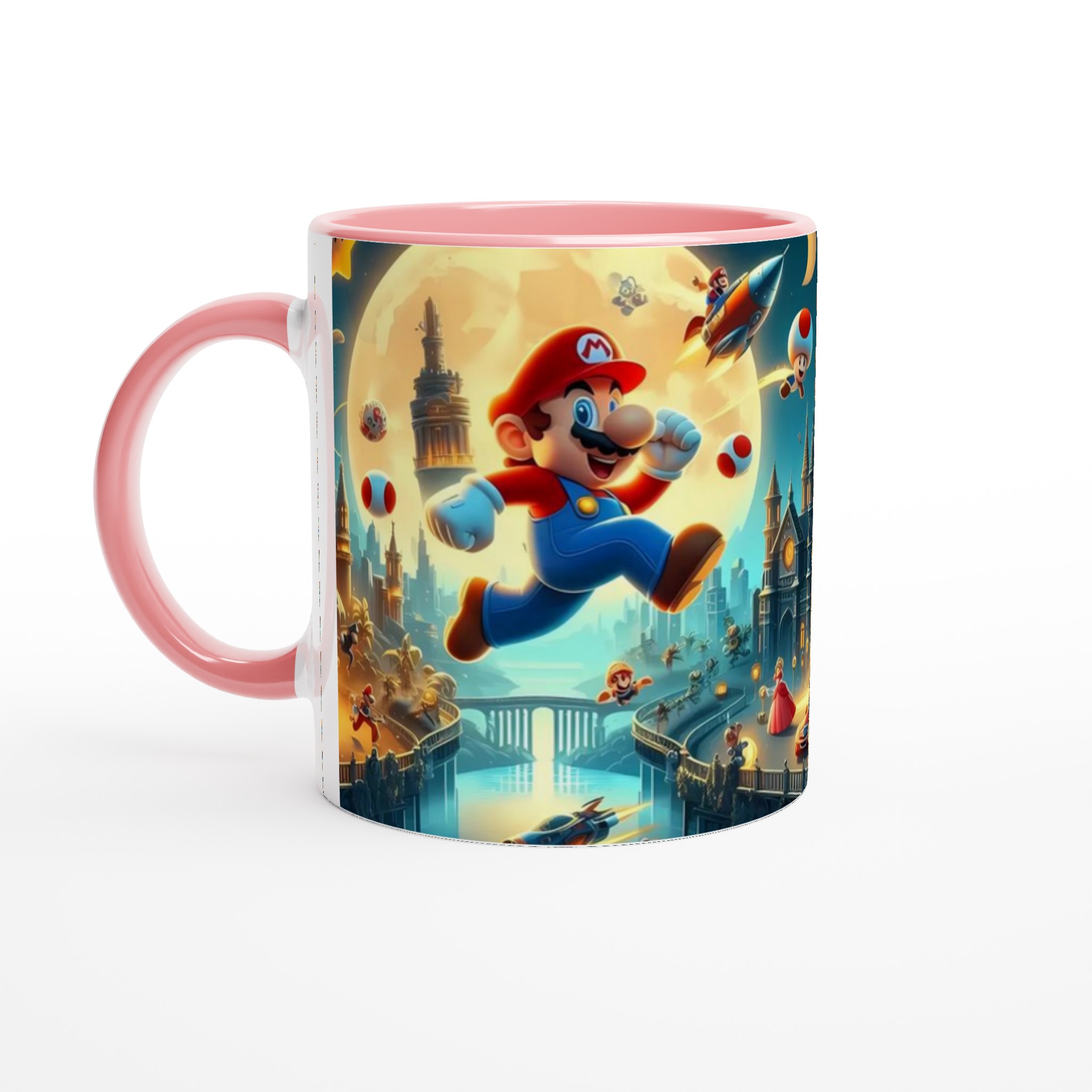 Super Mario Adventure 11oz Ceramic Mug – Vibrant, Playful Design in Your Choice of Seven Colors 6 7f237338-841b-4fd2-81dc-5fc7b4d84742