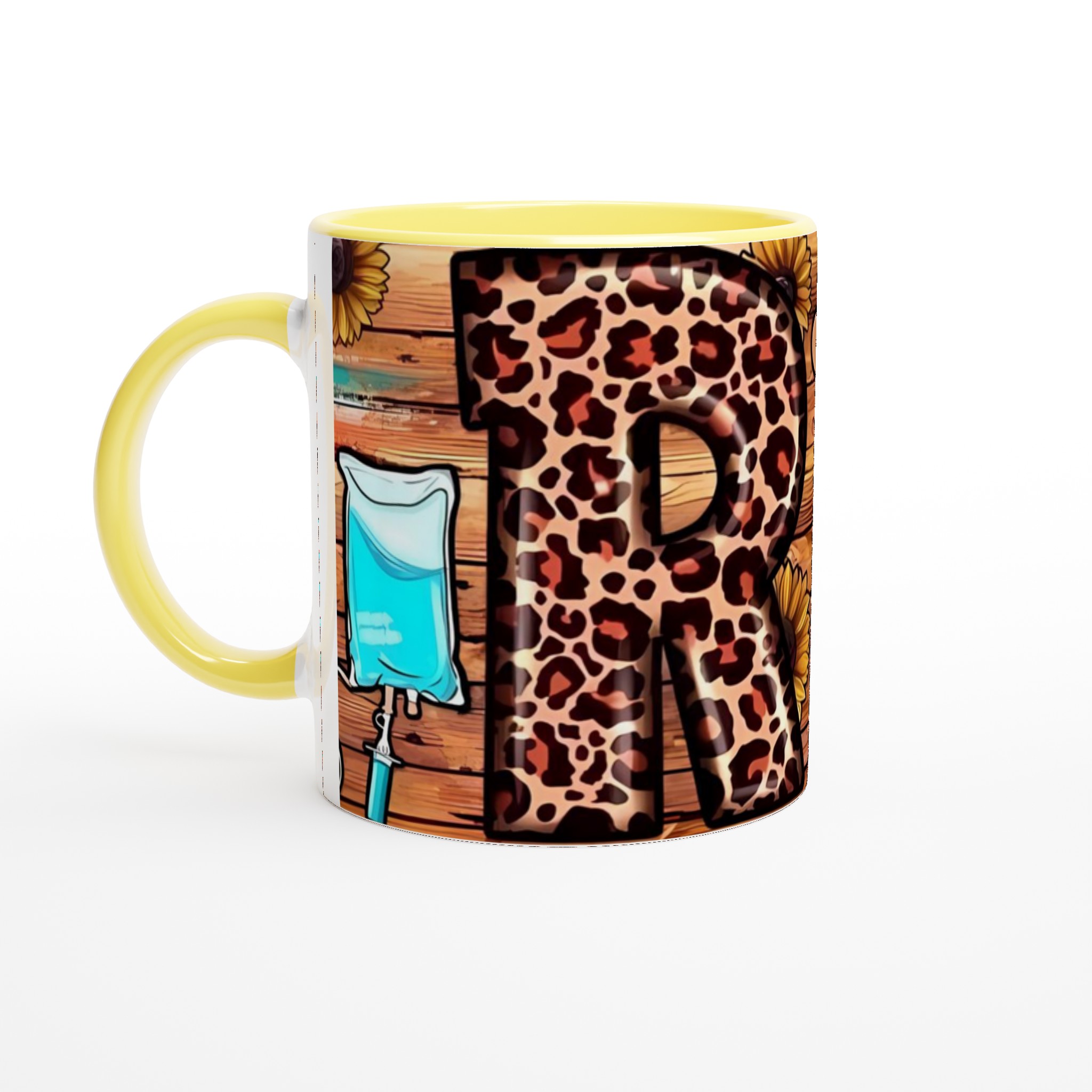 Stilren Vit 11oz Keramisk Mugg med Djärv Leopardprint – Välj Din Färg, Perfekt för Varje Kaffestund 3 7f27df09-660a-4cb7-b602-ba113c29af78