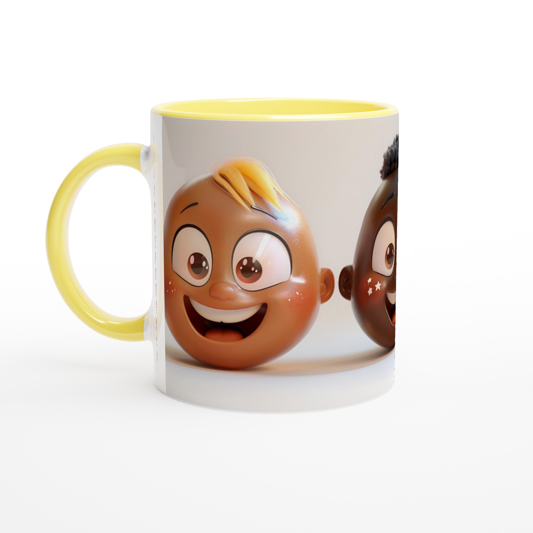 Glad Kaffemugg – Färgstark Keramisk Mugg med Glad Babyansikte – Välj din favoritfärg! 3 7f41dd52-3a4c-4d15-878d-9b88c4dba445