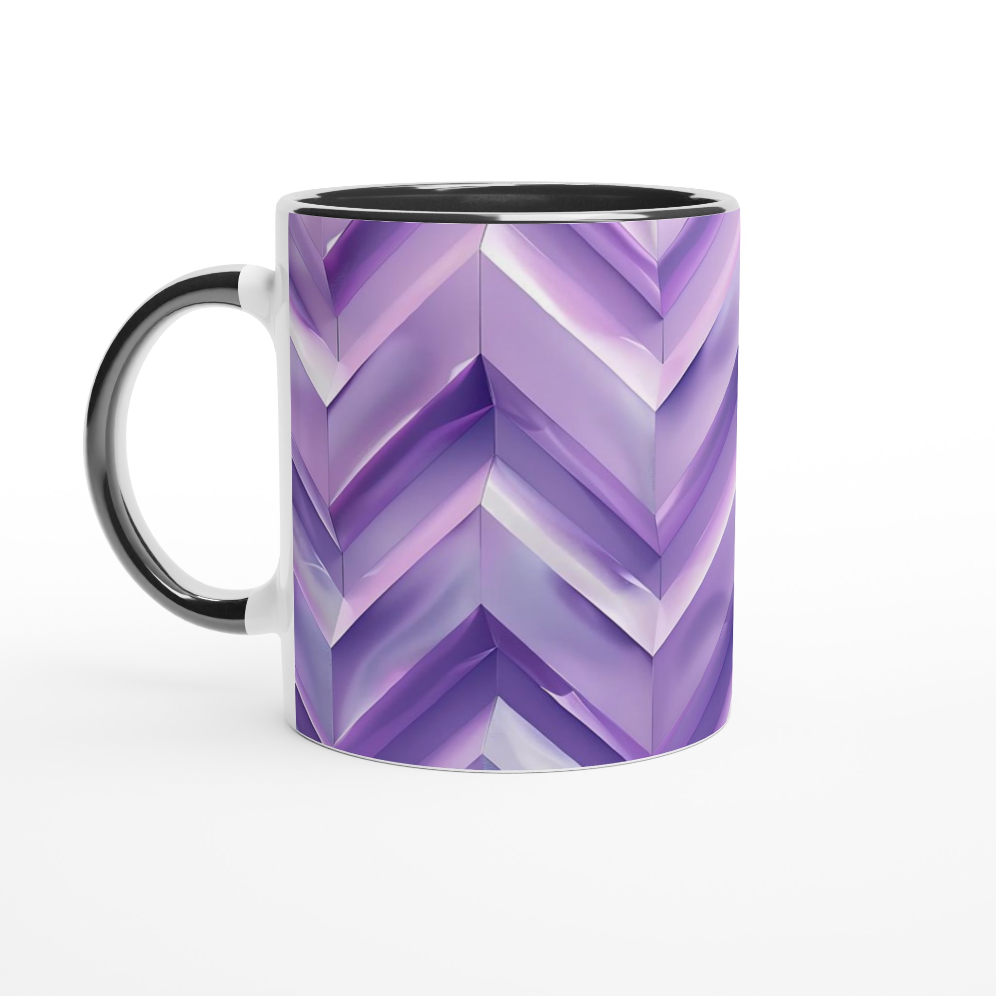Abstrakt Lila Chevron 11oz Keramisk Mugg – Elegans i Varje Klunk 4 7fbf7e63-ac03-4f45-aa06-6165afa8fe5e