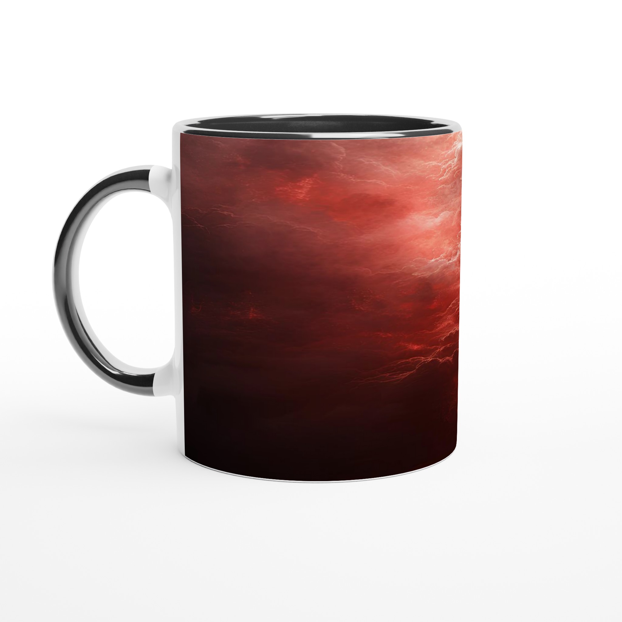 Mörk abstrakt molnkonst 11oz Keramisk Mugg – Mystisk Eldröd Design för Din Favoritdryck 4 7fc85c4d-b151-45df-ba31-2a304226bf7f
