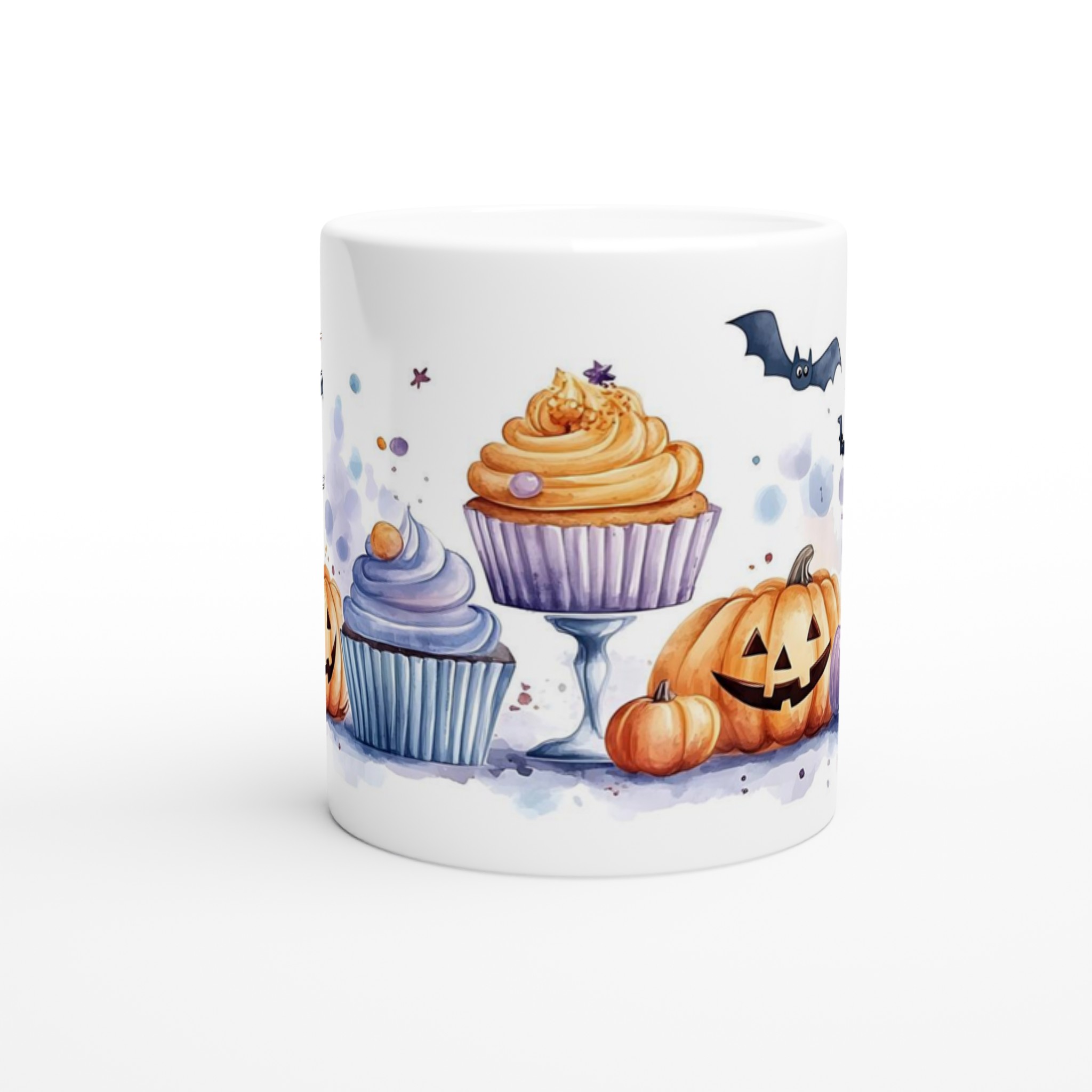 Bus eller Godis Mugg: Mysig Halloween-design i akvarell – Välj din färg! 8 7fce6df3-6c54-45ca-92b7-e224765db82e