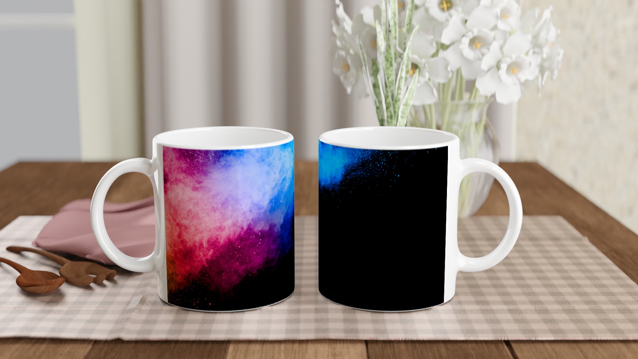 Vit 11oz keramisk mugg med levande färger – välj bland sju livfulla nyanser 10 800d2564-09ae-4cf7-8976-ea64e0b3e01c