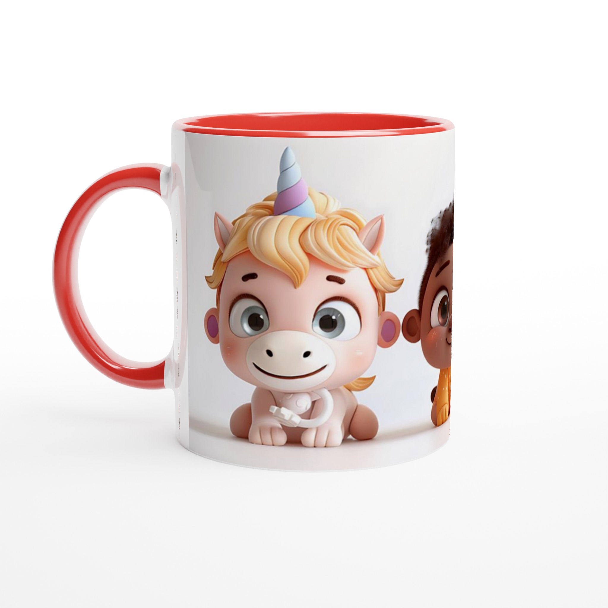 Söta Vänner Keramikmugg - Unicorn, Baby & Lejon Design | 11oz Presentmugg i Valfri Färg 5 80182e14-8a30-45b9-9932-0a4106d0390b