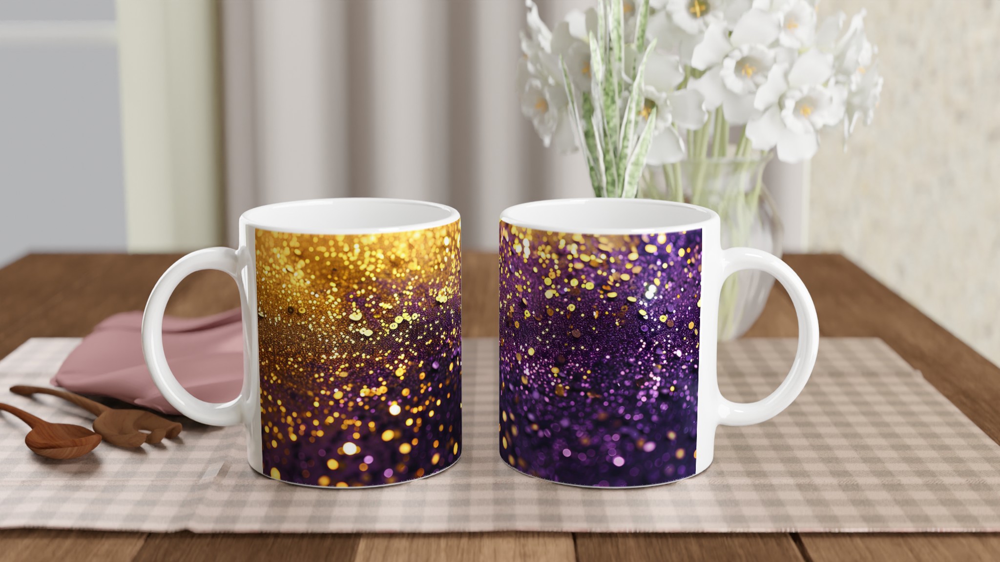 Glittrande Stjärnhimmel Keramikmugg - 11oz Kaffemugg i Valfri Färg för En Gnistrande Vardag 10 80305f2f-557e-4c28-9ebb-39b958400aea