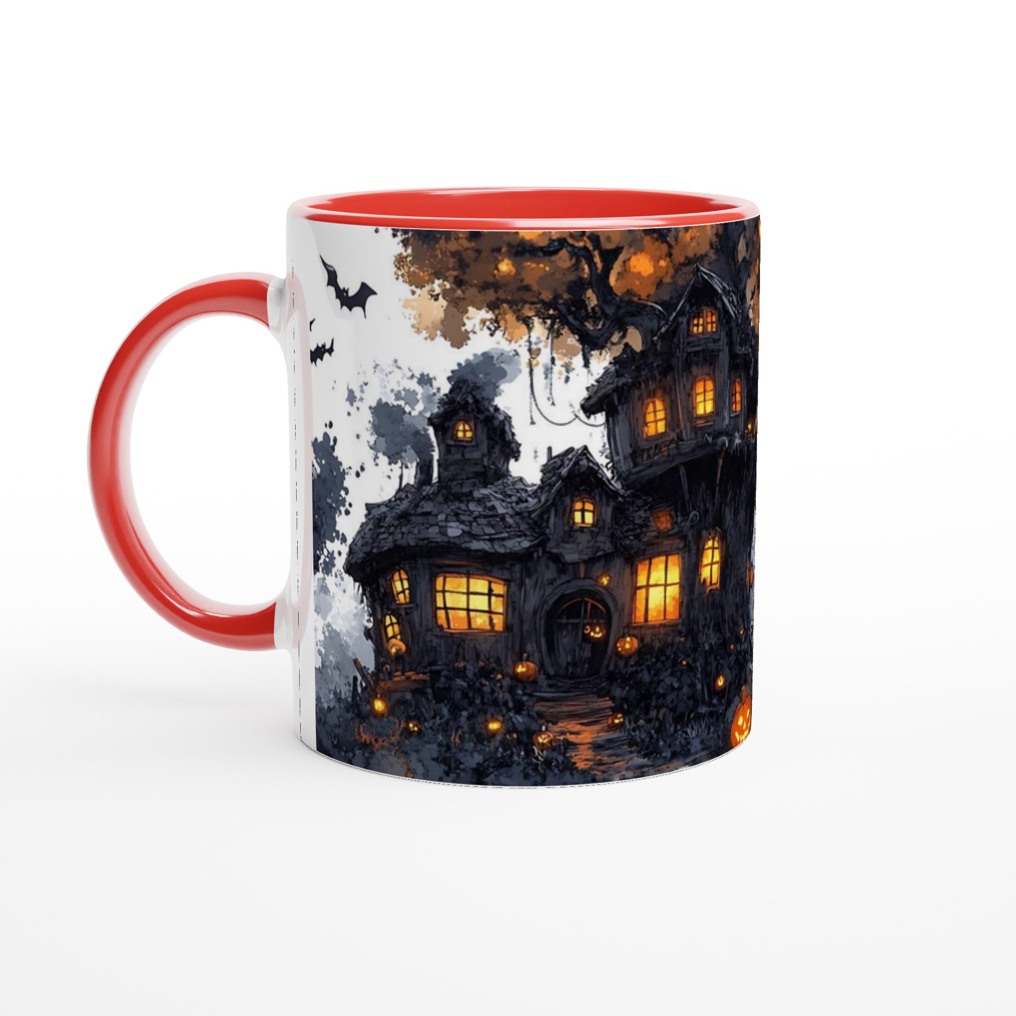 Mystisk Halloweennatt – 11oz Keramikmugg i ditt val av färg 5 805c9307-5464-47e0-ac05-8453aa203cb2
