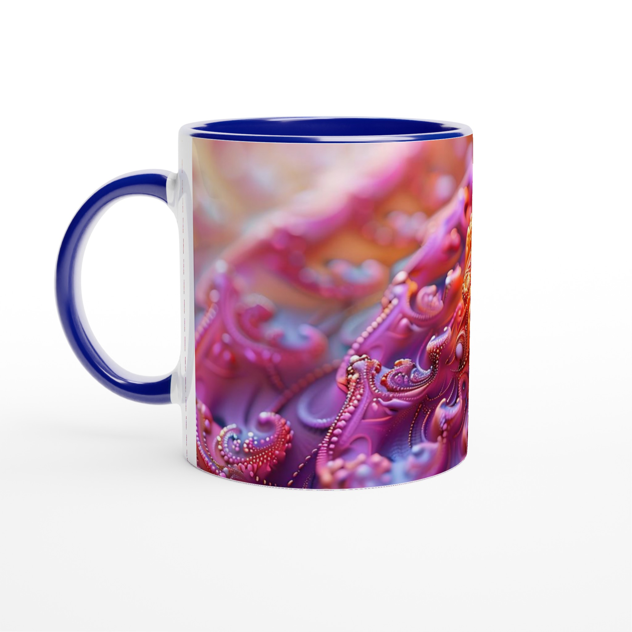 Abstrakt Spiral Keramikmugg - 11oz, Välj Bland 7 Levande Färger 2 80640c84-4f68-49dc-ada4-5990fa10ecb8