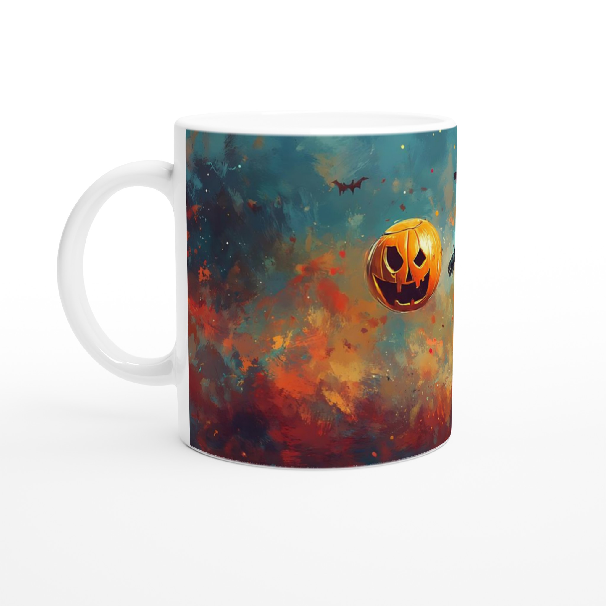 Spooky Soccer Pumpa Mugg – Levande Halloween Konst Keramikmugg i 7 Färgstarka Nyanser 1 80649b35-16f7-447e-bbe3-671a127243f5