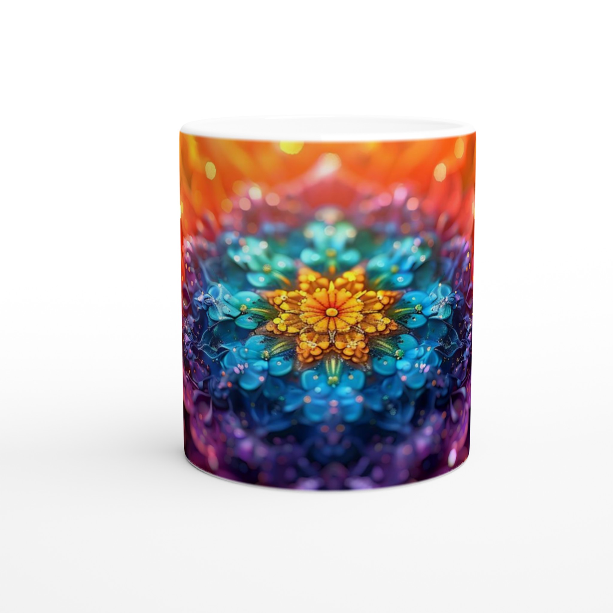 Abstrakt Mandala 11oz Keramisk Mugg – Konstfull Design i Väljbara Färger 8 80836986-45c3-46d8-89a5-92e32cf6d0ce