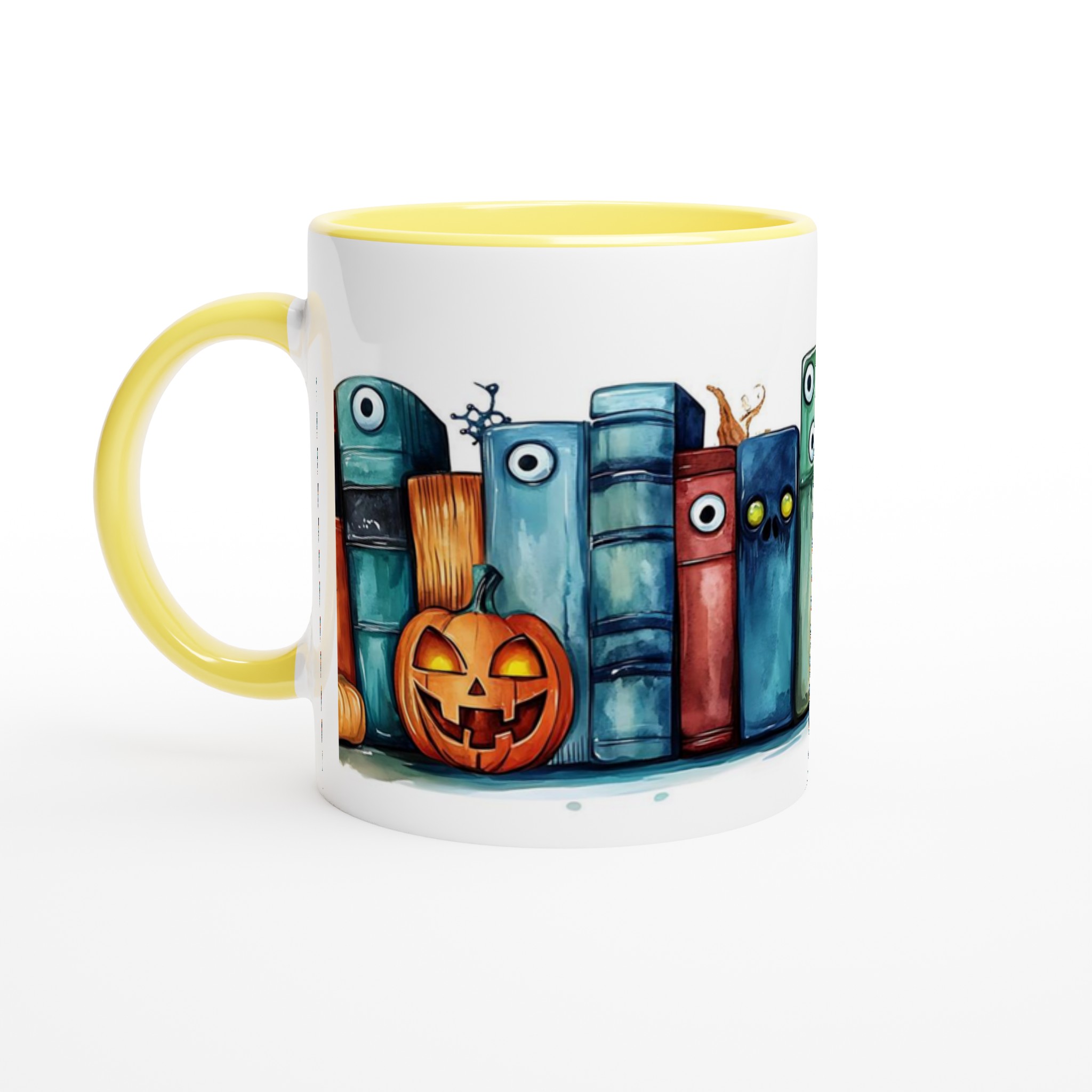 Mystisk Bibliotek Mugg – Keramisk 11oz Halloween & Bokälskare Kaffemugg i 7 Färger 3 80a0ede1-0f76-41b4-b66c-46bc42955a33