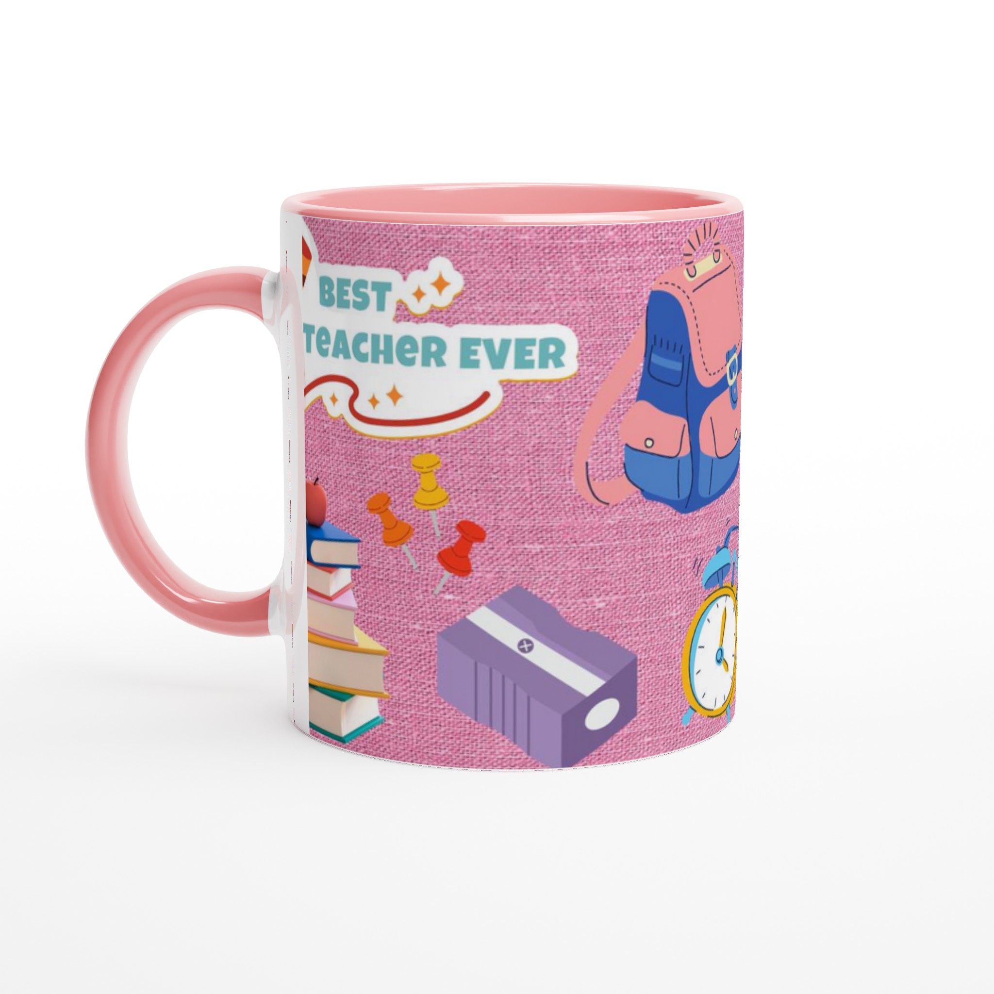 Vit 11oz keramisk mugg – Hyllning till lärare i sju färgstarka keramikhöljen 6 80a2f120-c24c-4703-b736-205854132244