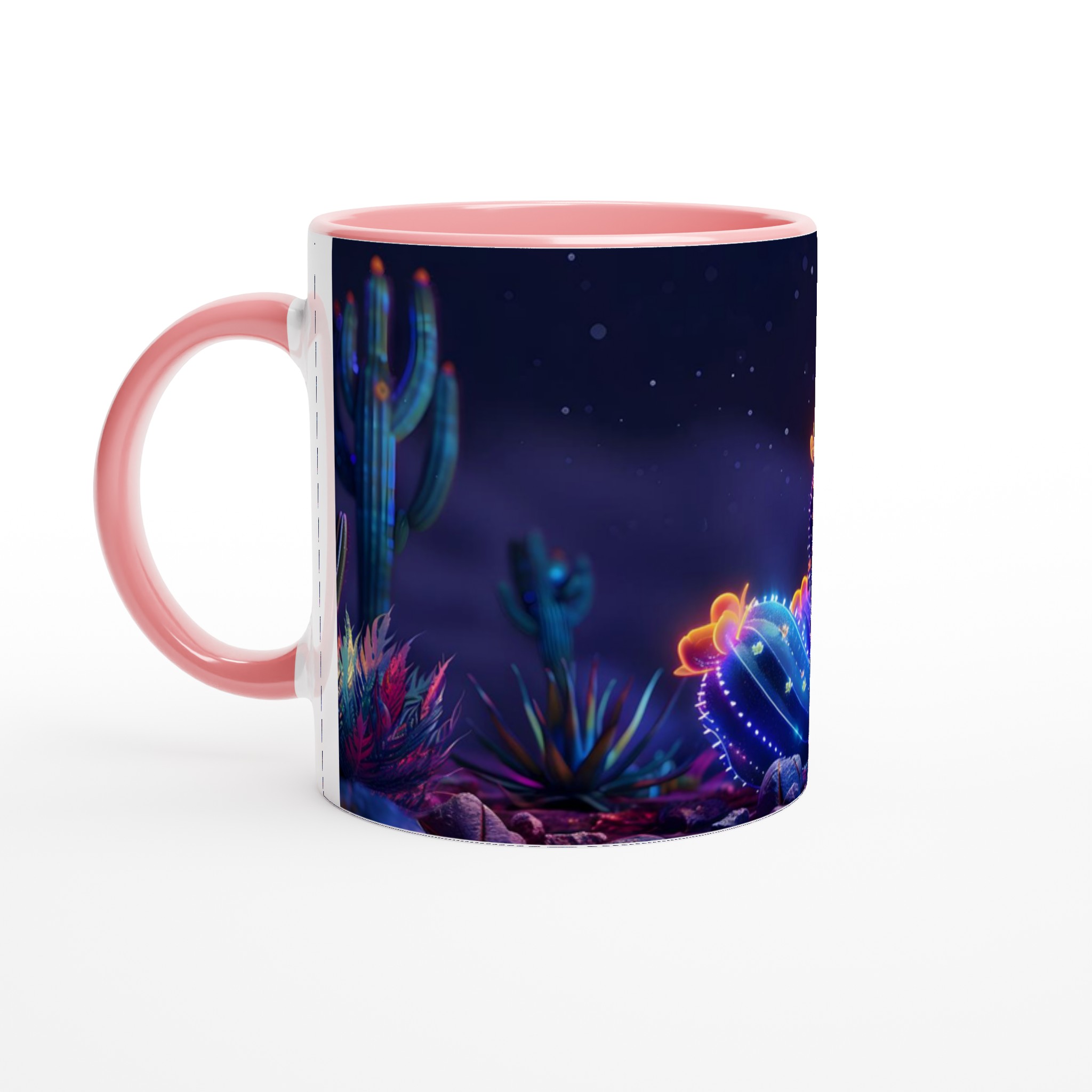 Neon Cactus Drömmugg: 11oz Keramikmugg i Valfri Färg – Lys upp Din Dag! 6 80b01555-e33f-4d8e-8727-69e2b4a9915c